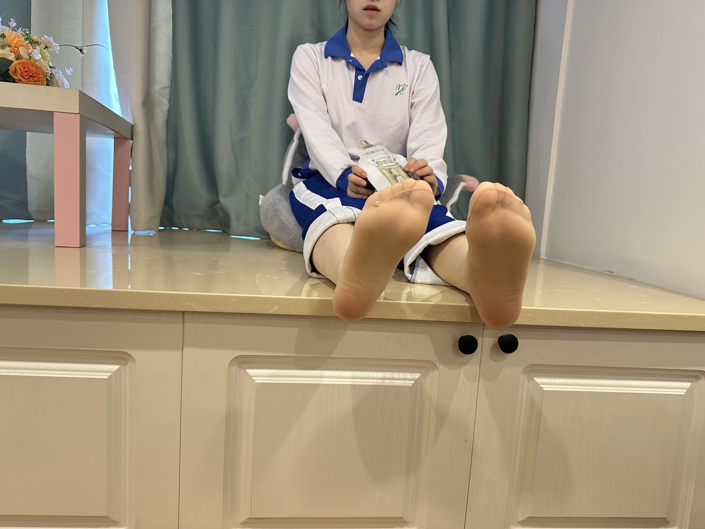 小兔 - 校服换裙子 一字马  第82张
