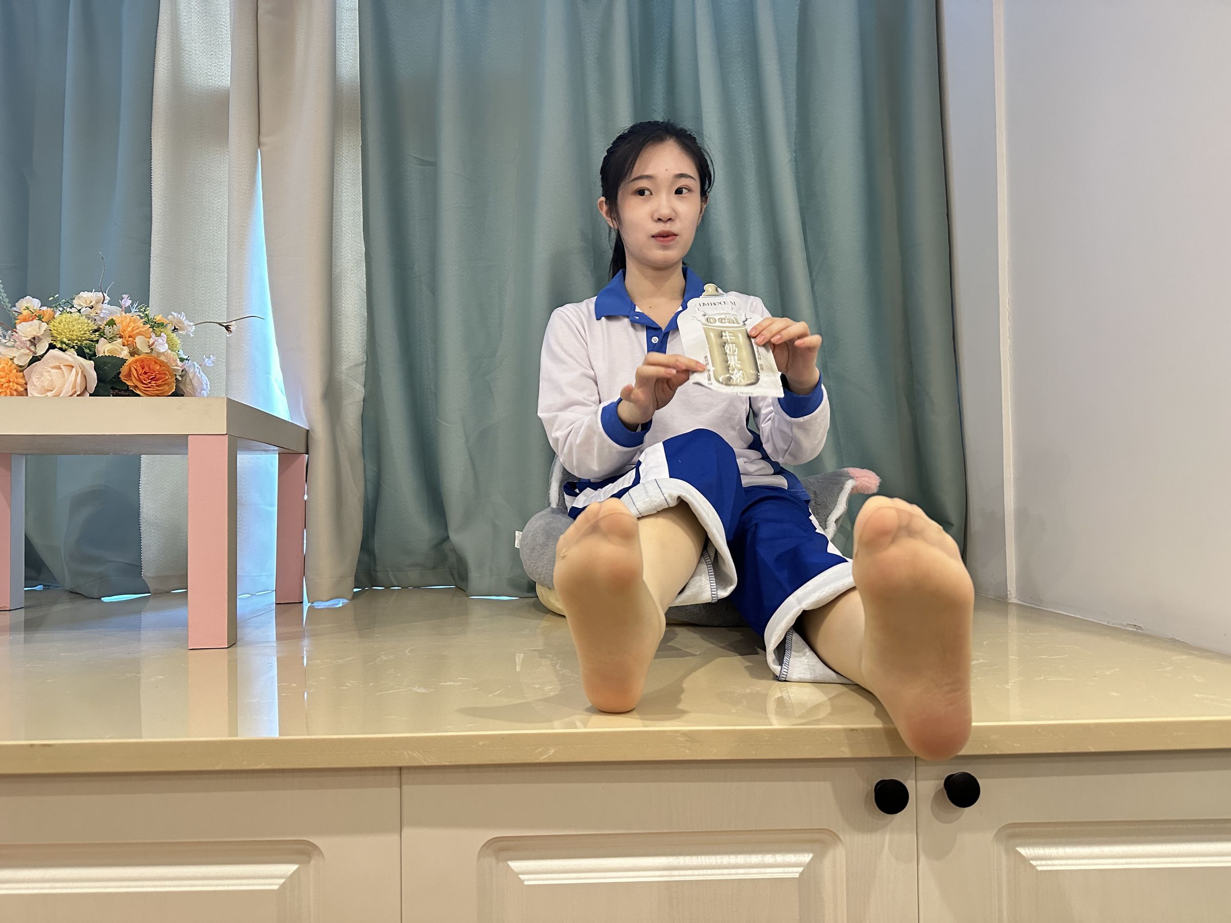 小兔 - 校服换裙子 一字马  第84张
