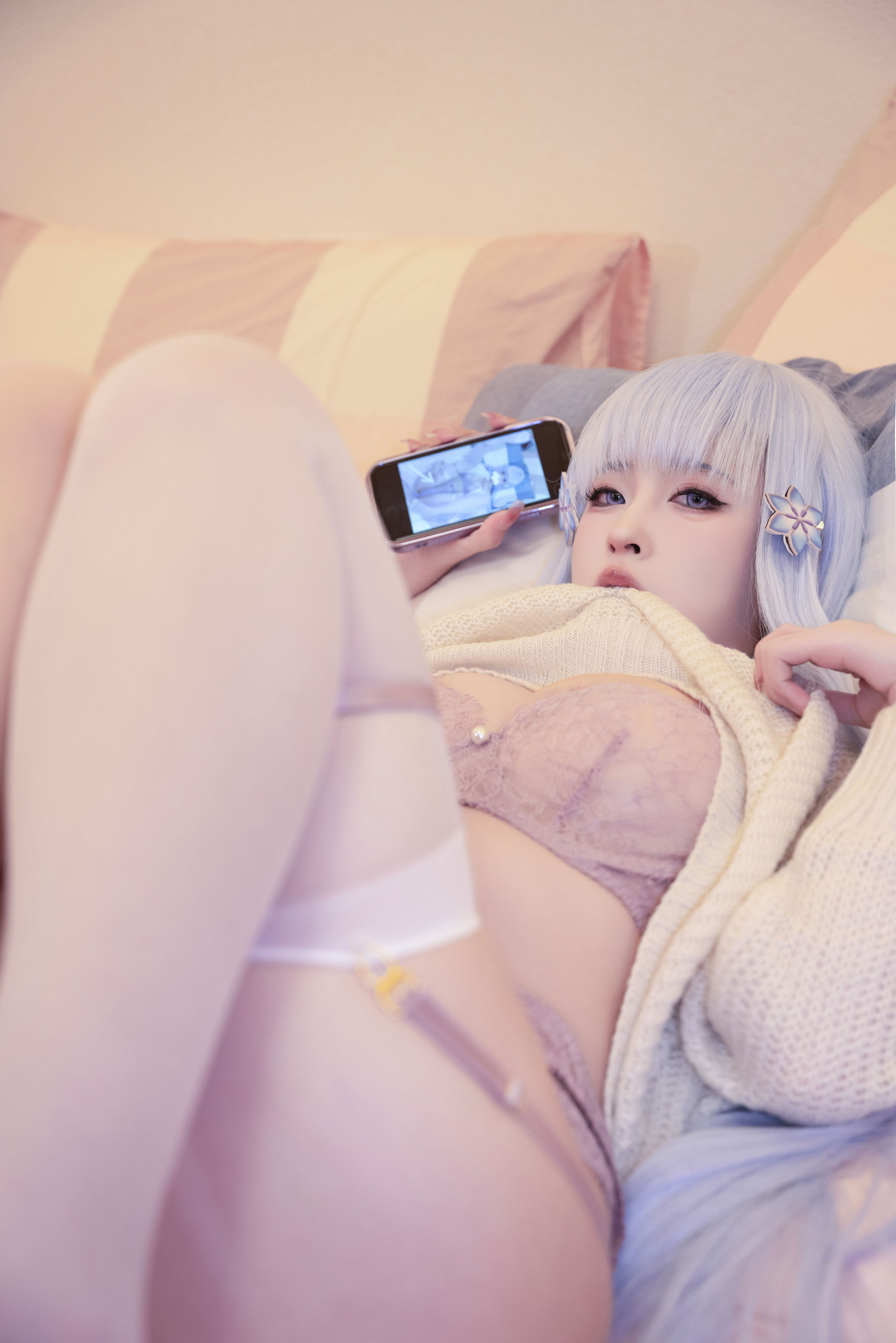 尤物清水由乃 - 美少女万华镜 雪女暖冬  第31张