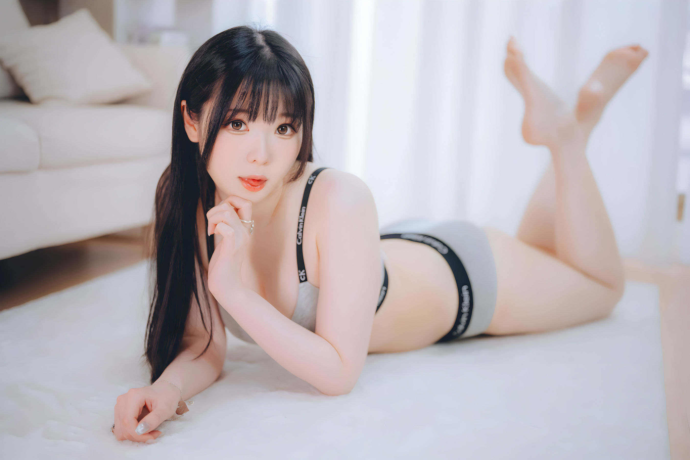 微博妹纸霜月shimo - 週末彼女  第6张