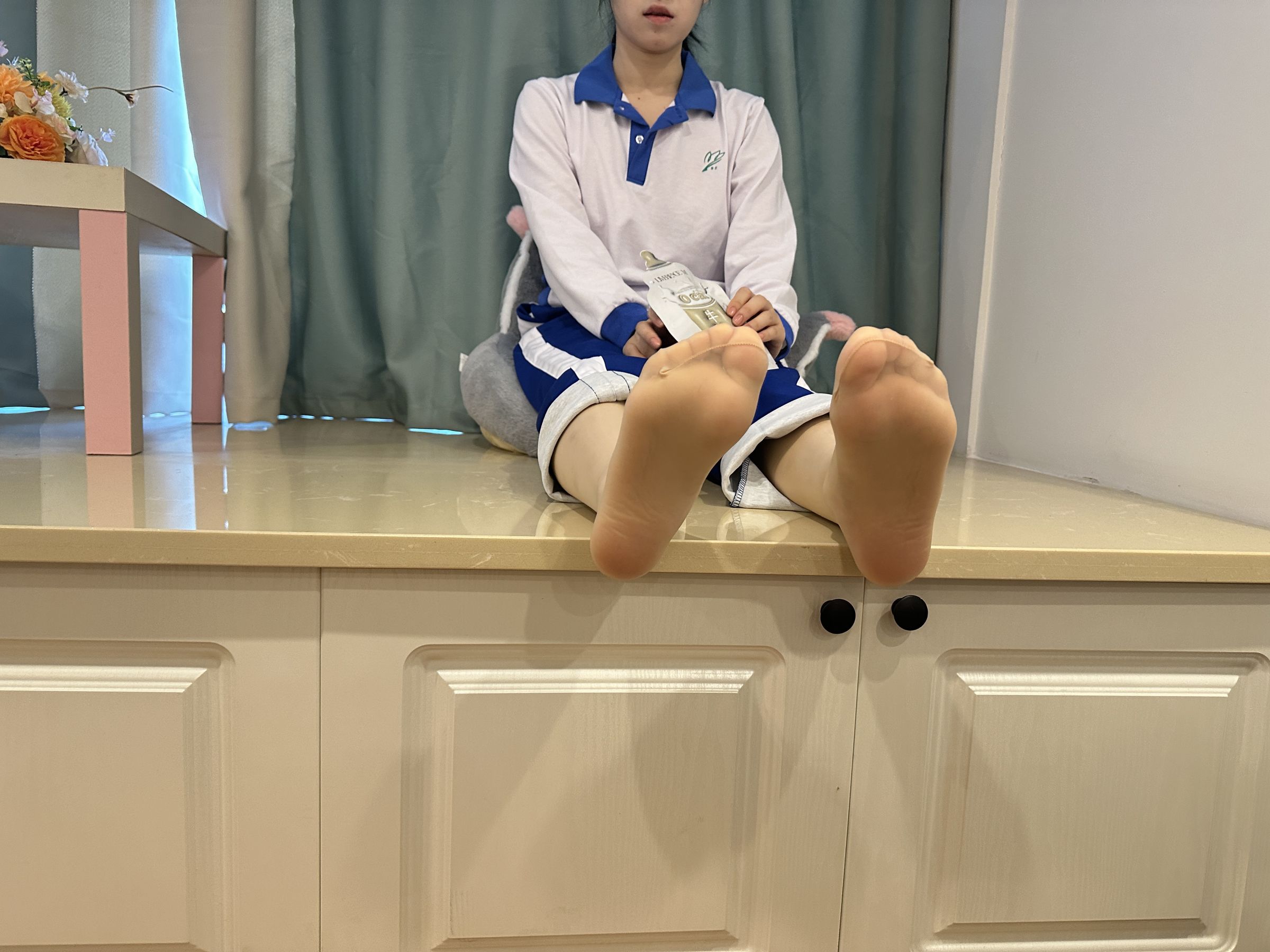 小兔 - 校服换裙子 一字马  第81张