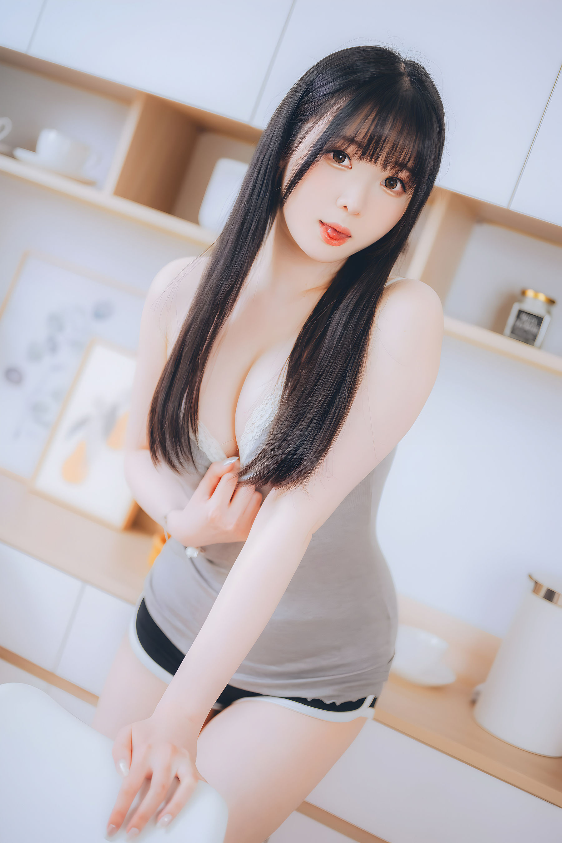 微博妹纸霜月shimo - 週末彼女  第70张