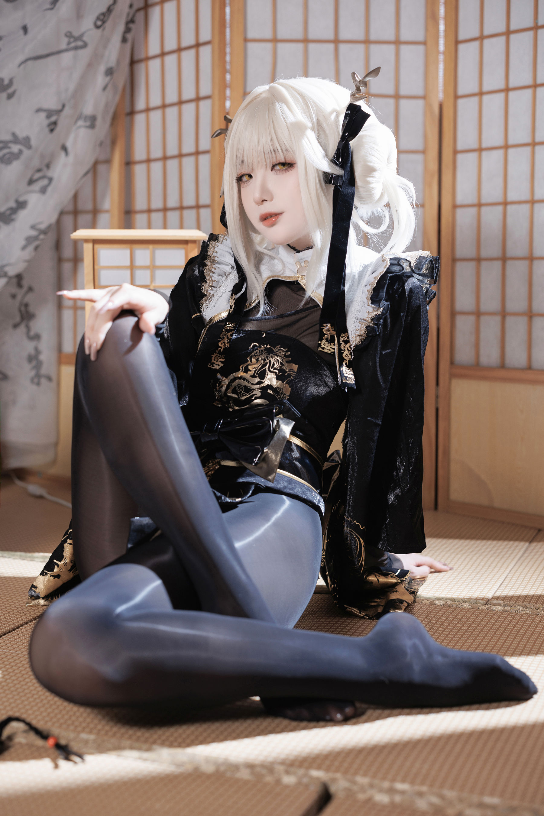 动漫博主封疆疆v - NIKKE 白兔布兰儿 和服  第10张