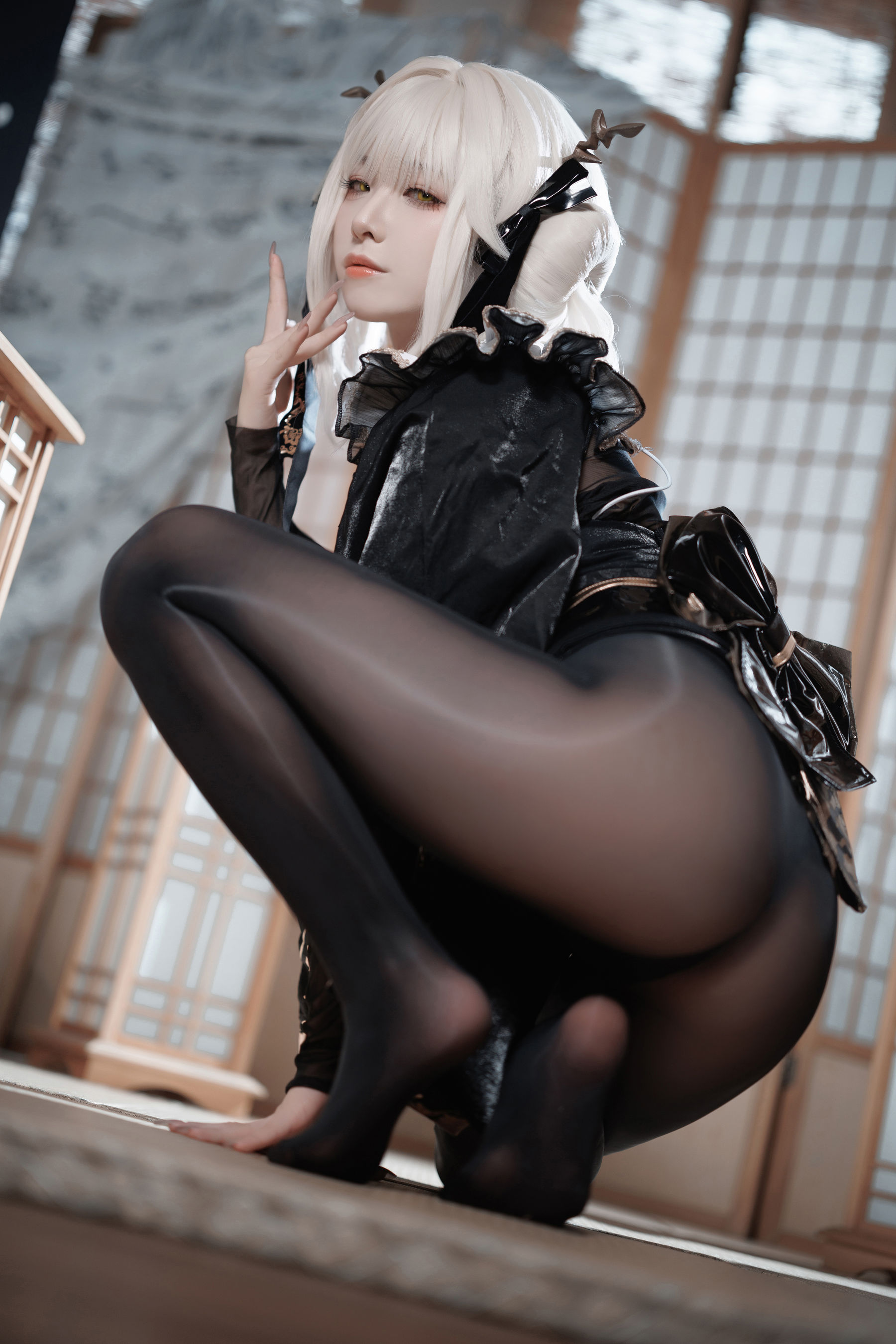 动漫博主封疆疆v - NIKKE 白兔布兰儿 和服  第43张