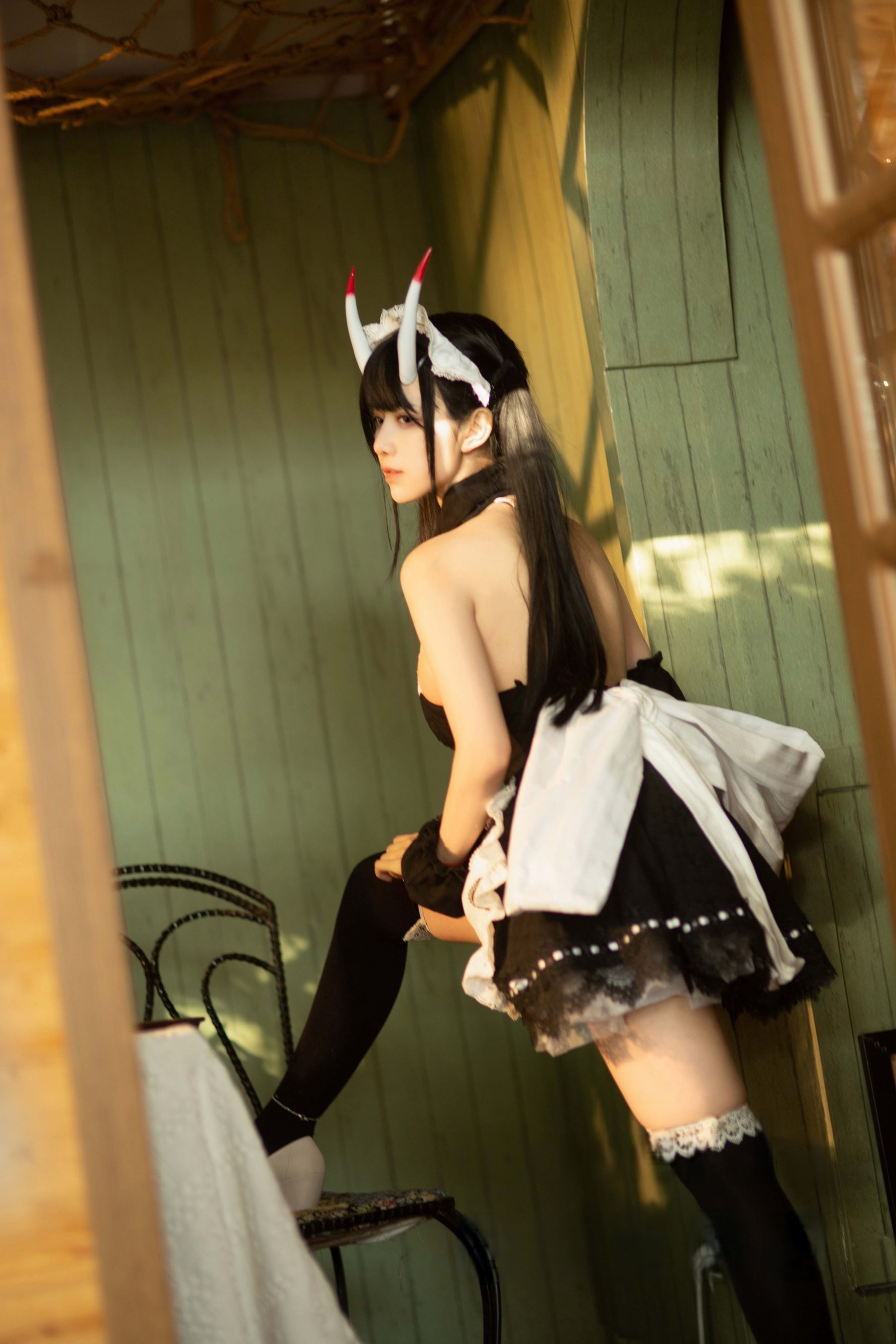 Shika小鹿鹿 - 能代女仆  第7张