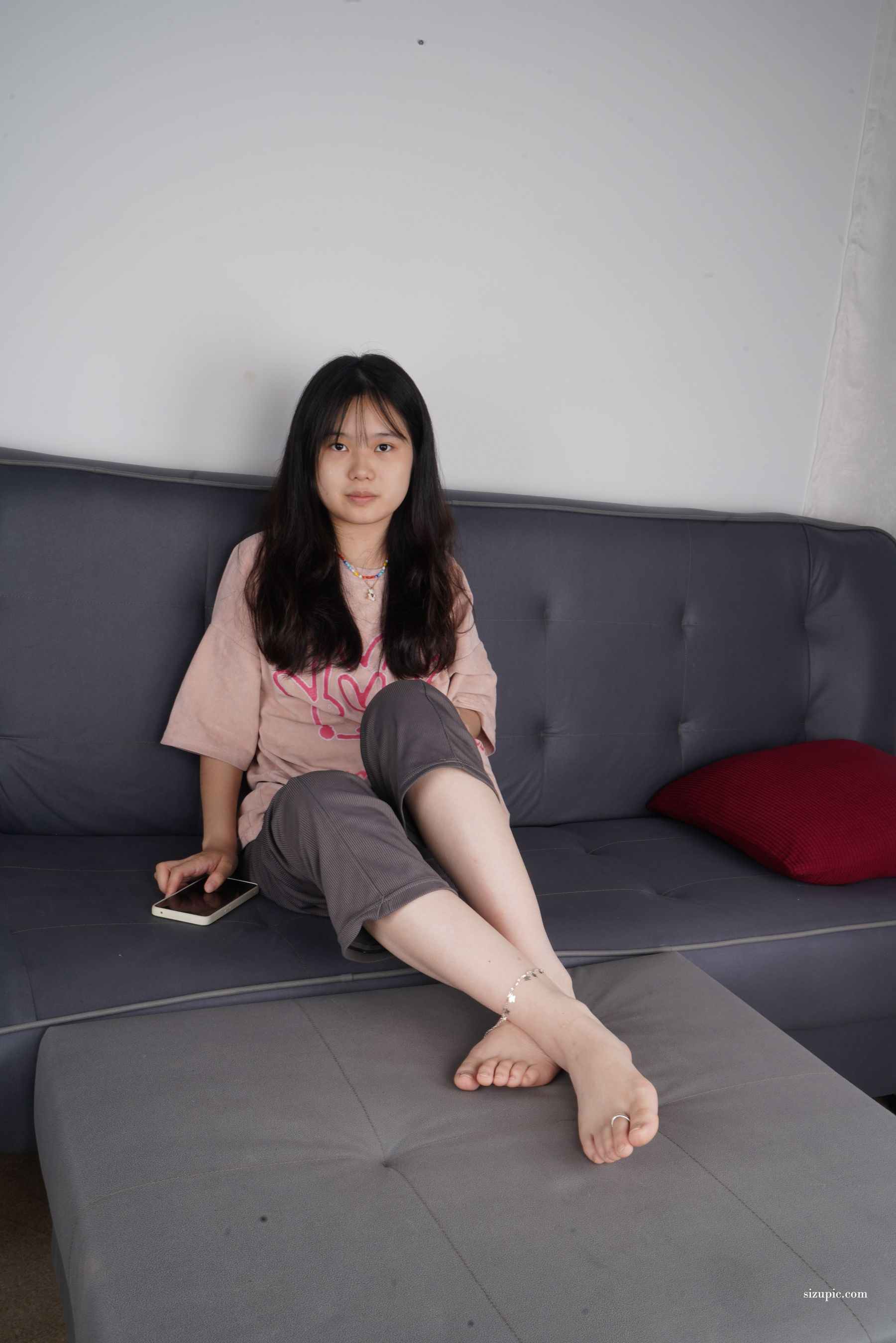 Pary摄影 No.153 小美 新模女炜玲展示36码超白小脚  第92张
