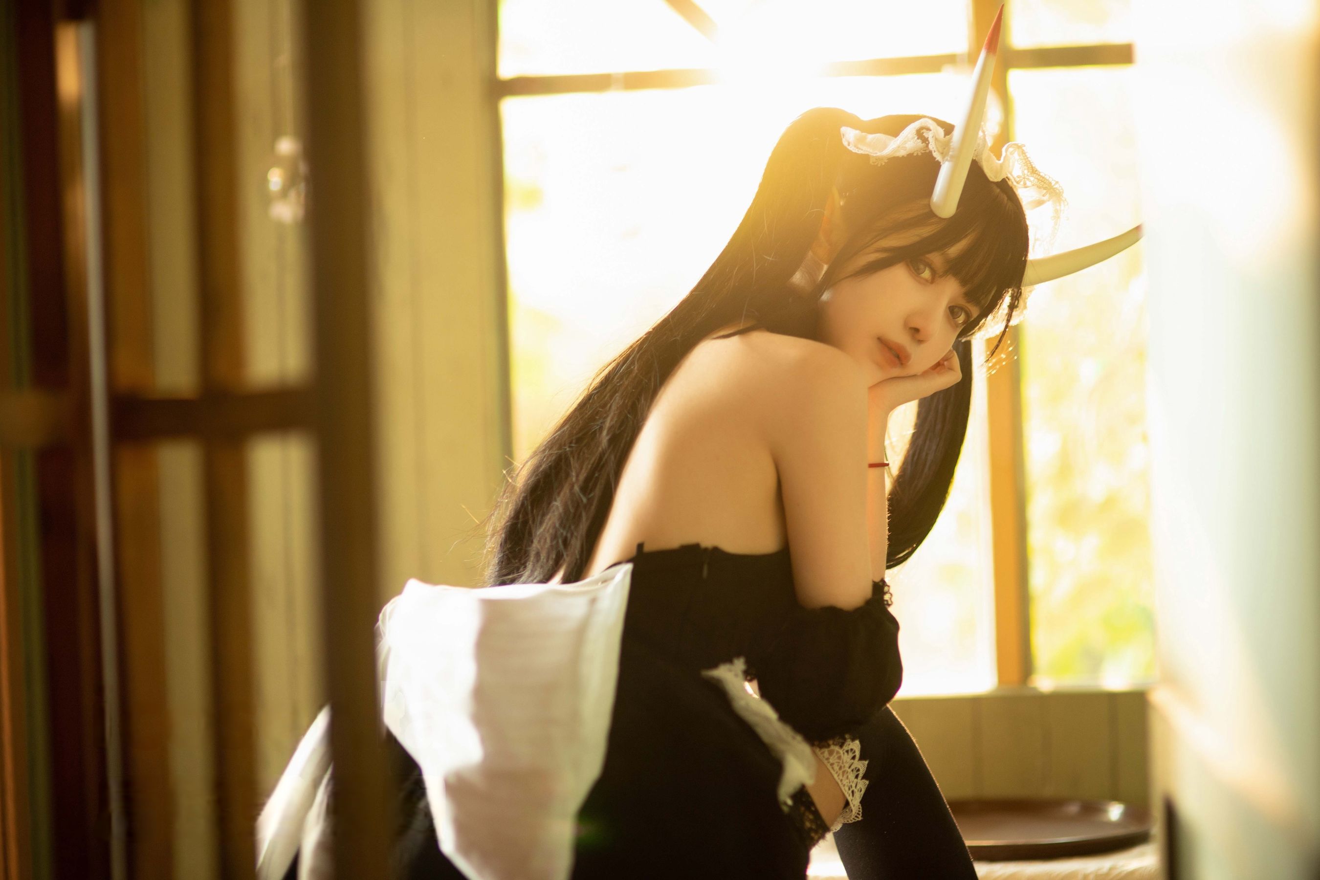 Shika小鹿鹿 - 能代女仆  第7张