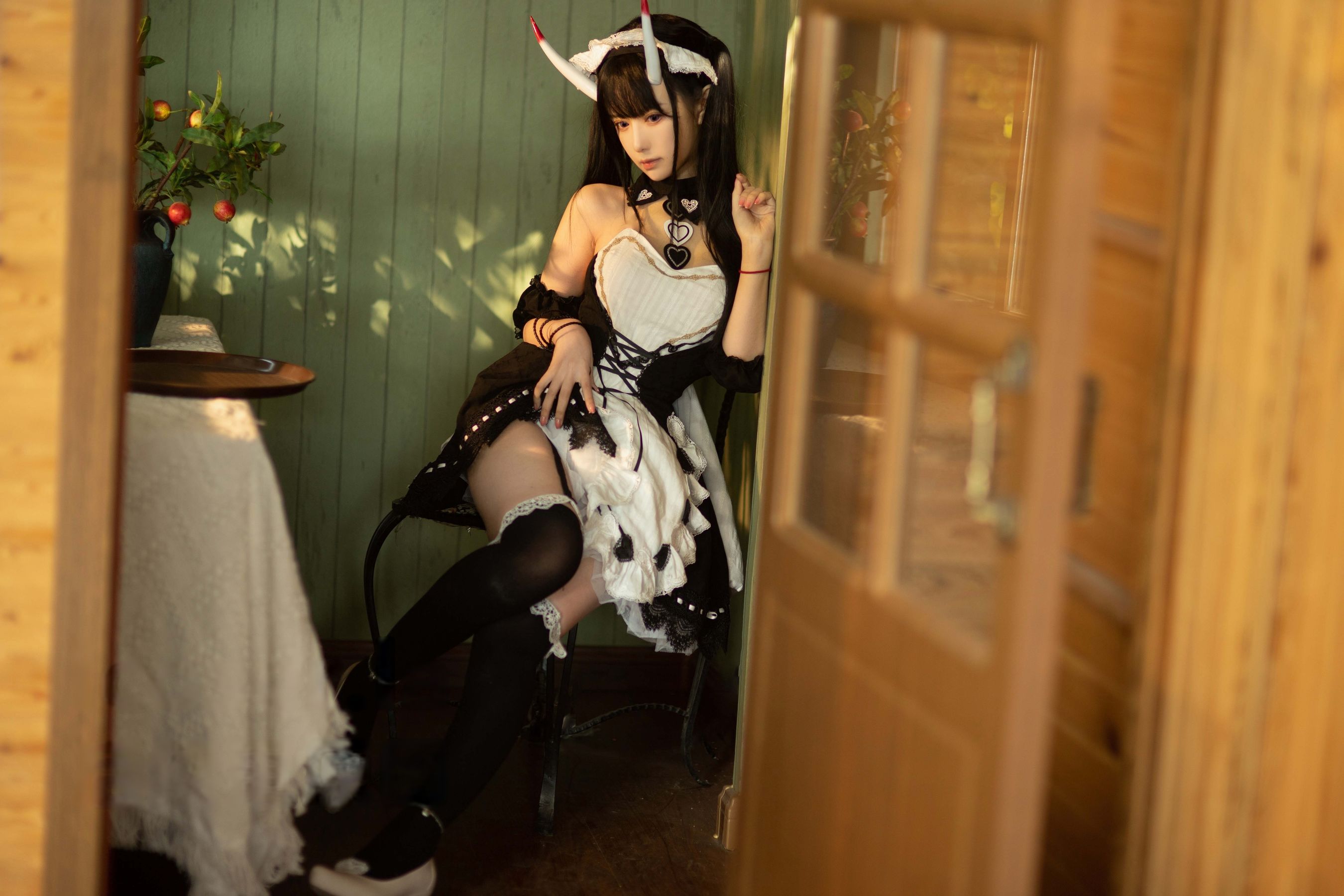 Shika小鹿鹿 - 能代女仆  第6张