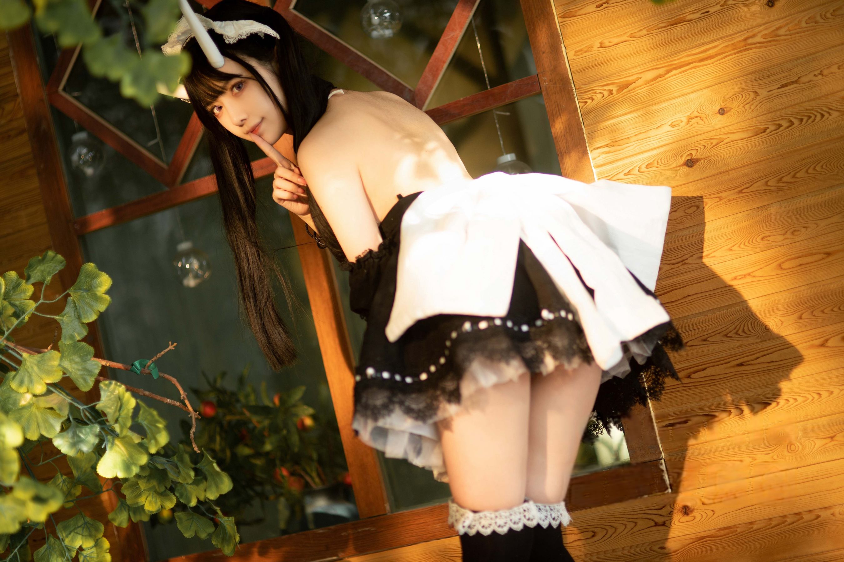 Shika小鹿鹿 - 能代女仆  第2张