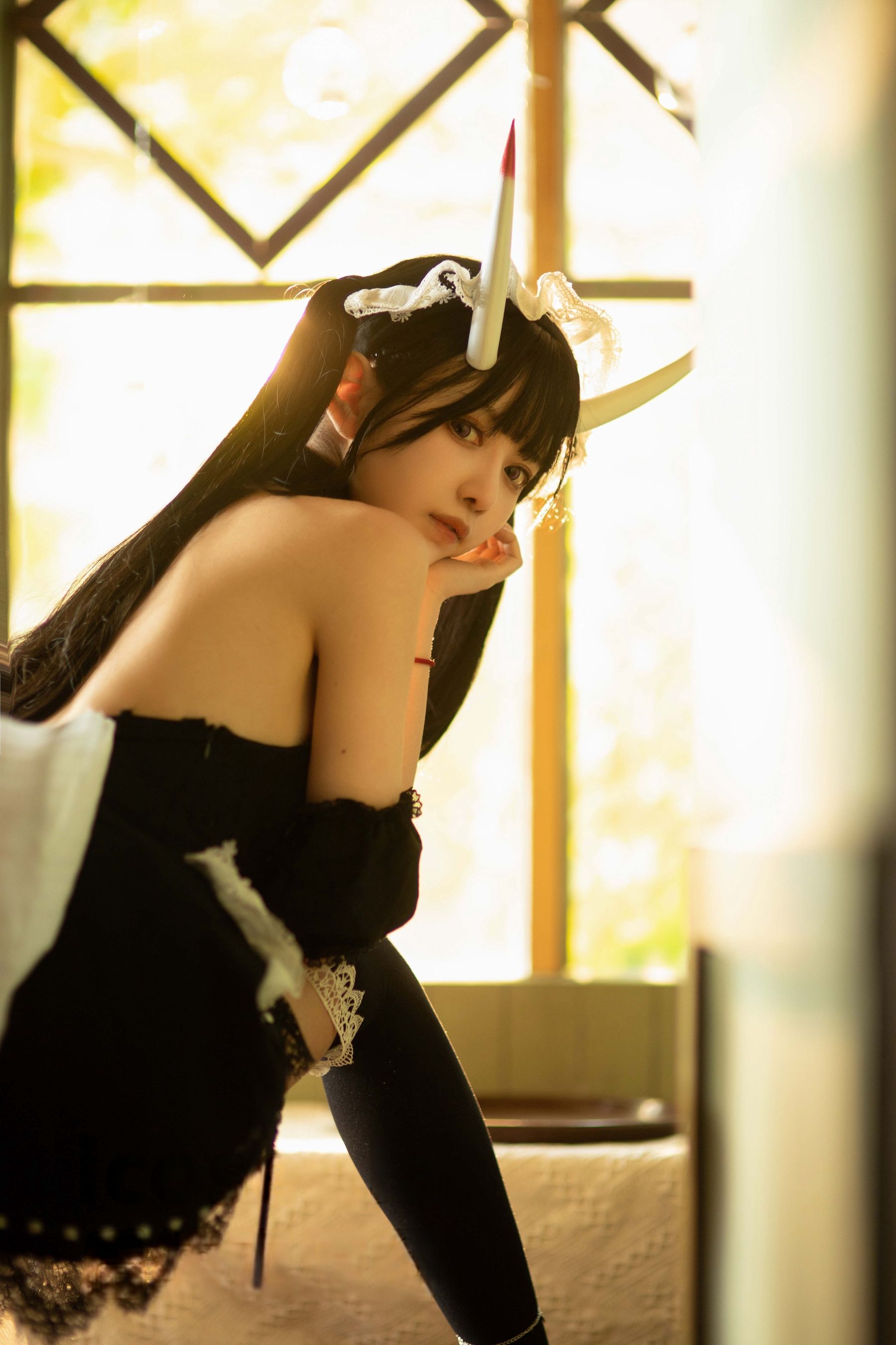 Shika小鹿鹿 - 能代女仆  第7张