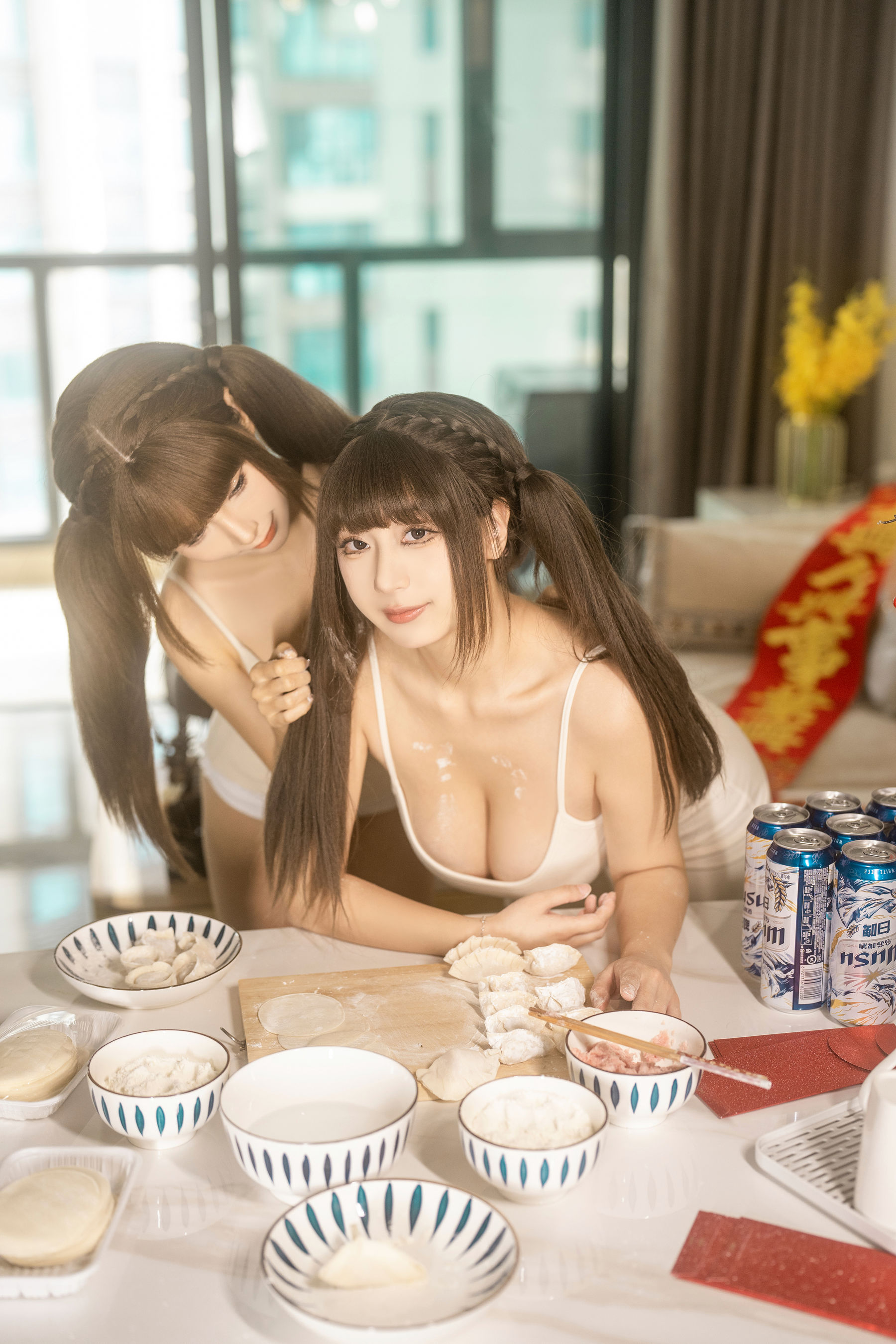 动漫博主蠢沫沫 &amp; 浅安安 - 双人新年贺岁  第82张
