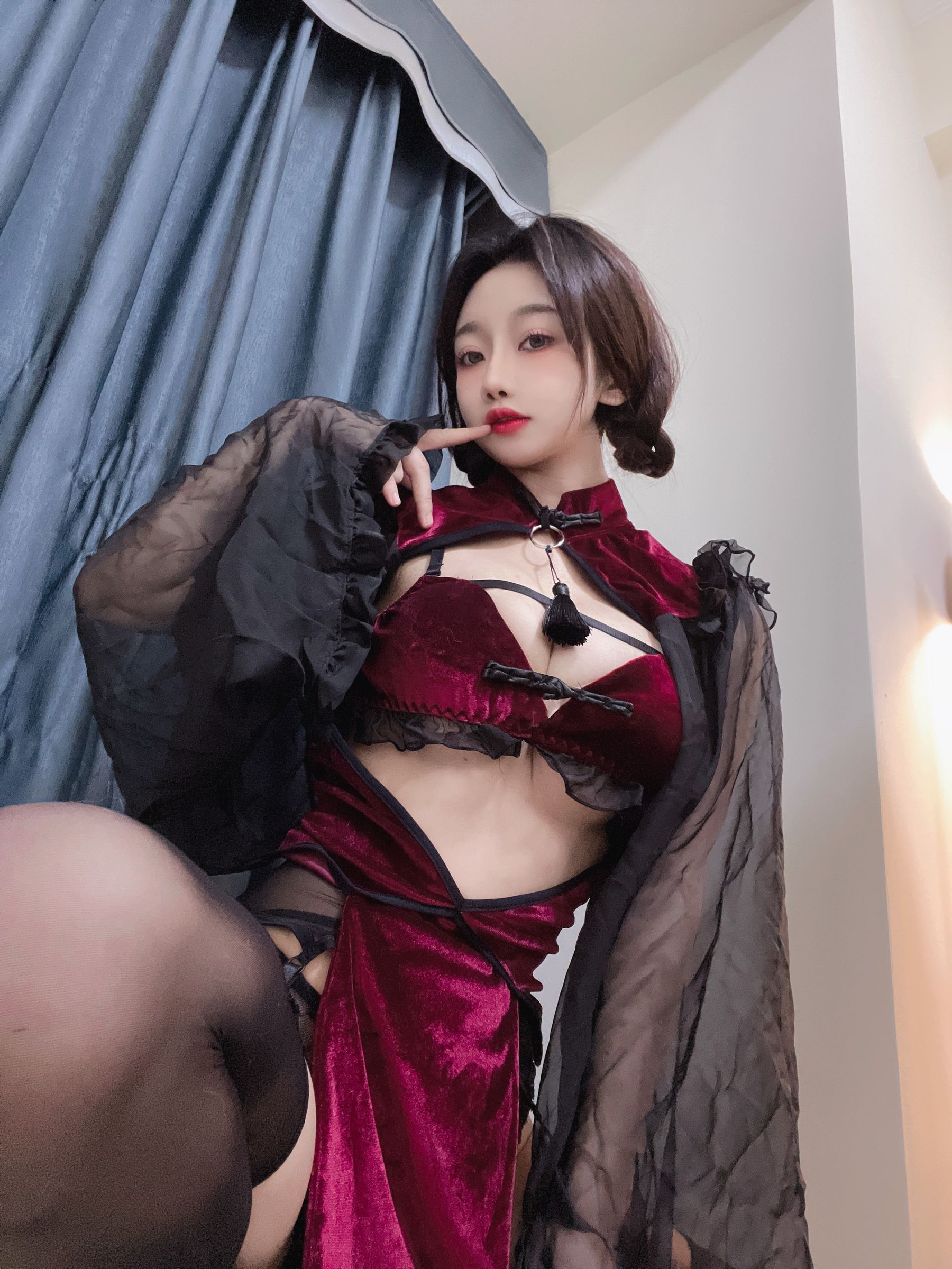 白嫩美少女 鬼畜瑶 - 旗袍瑶  第39张