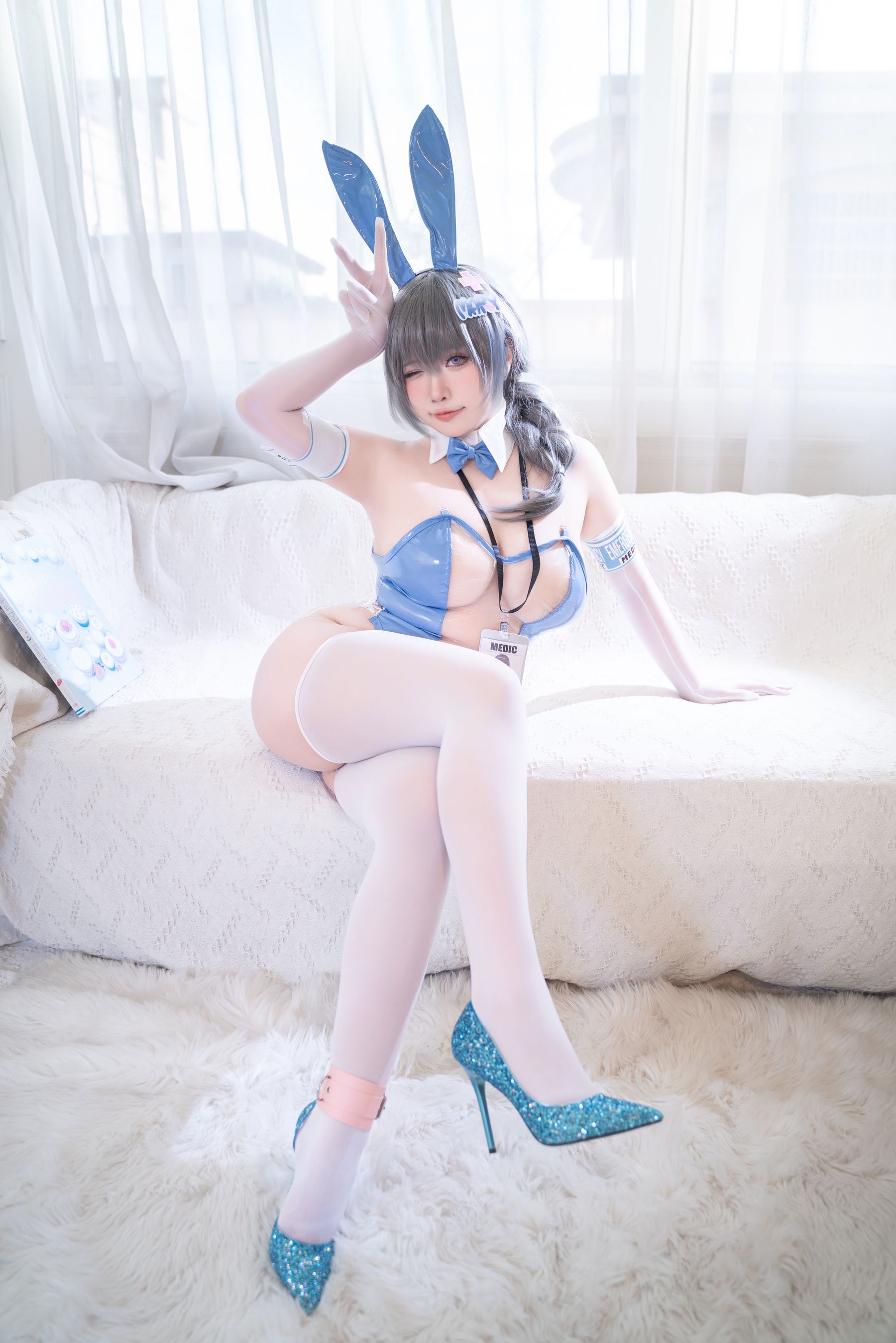 贞子蜜桃 - Nikke胜利女神 梅里兔女郎  第5张