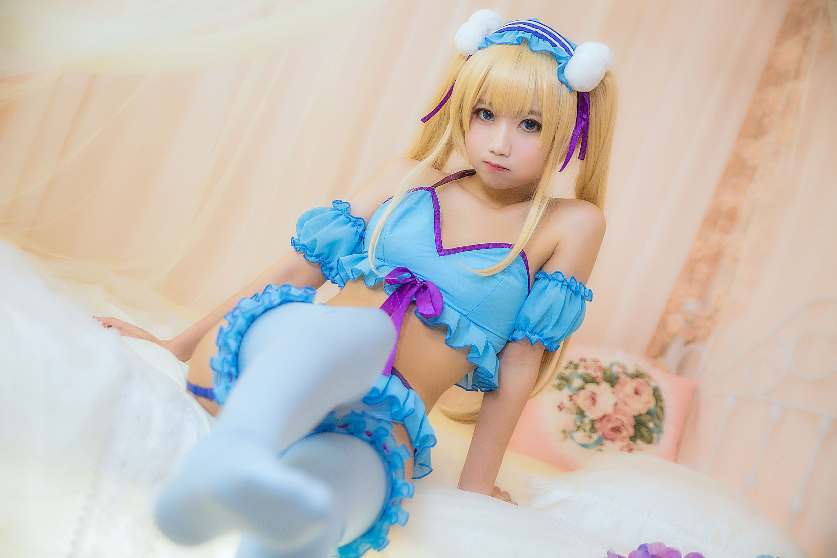 白嫩美少女 鬼畜瑶 - 睡衣  第5张