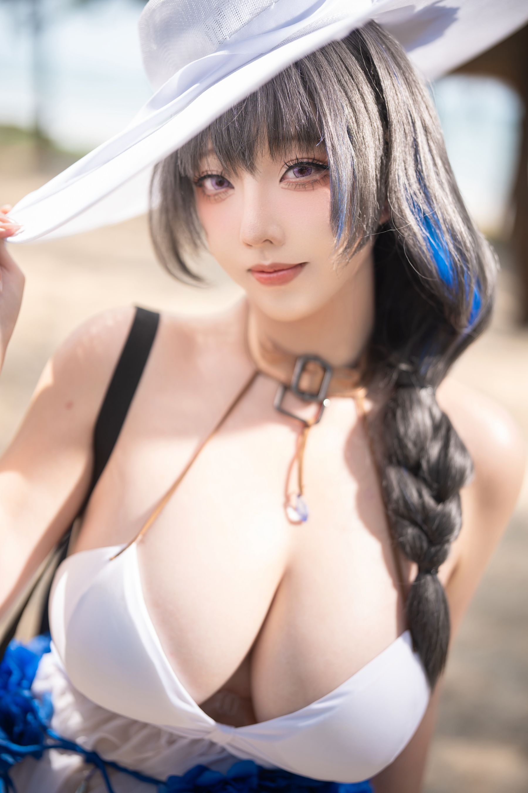 萌妹 菌烨tako - 梅里泳装  第2张