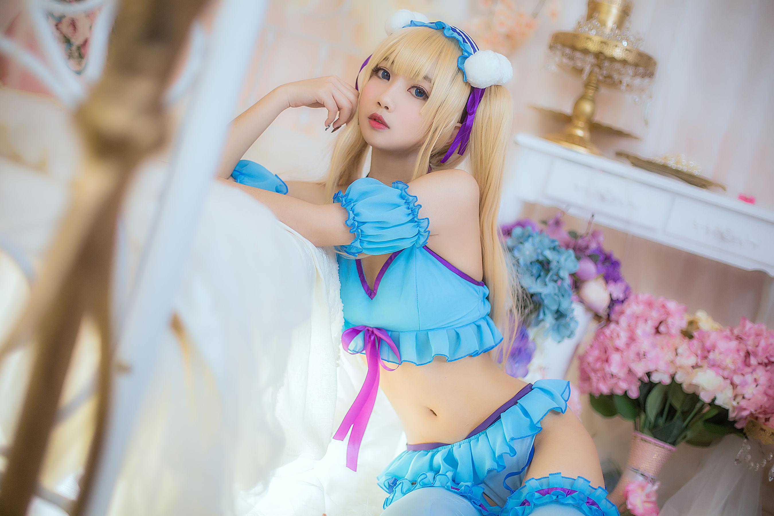 白嫩美少女 鬼畜瑶 - 睡衣  第4张