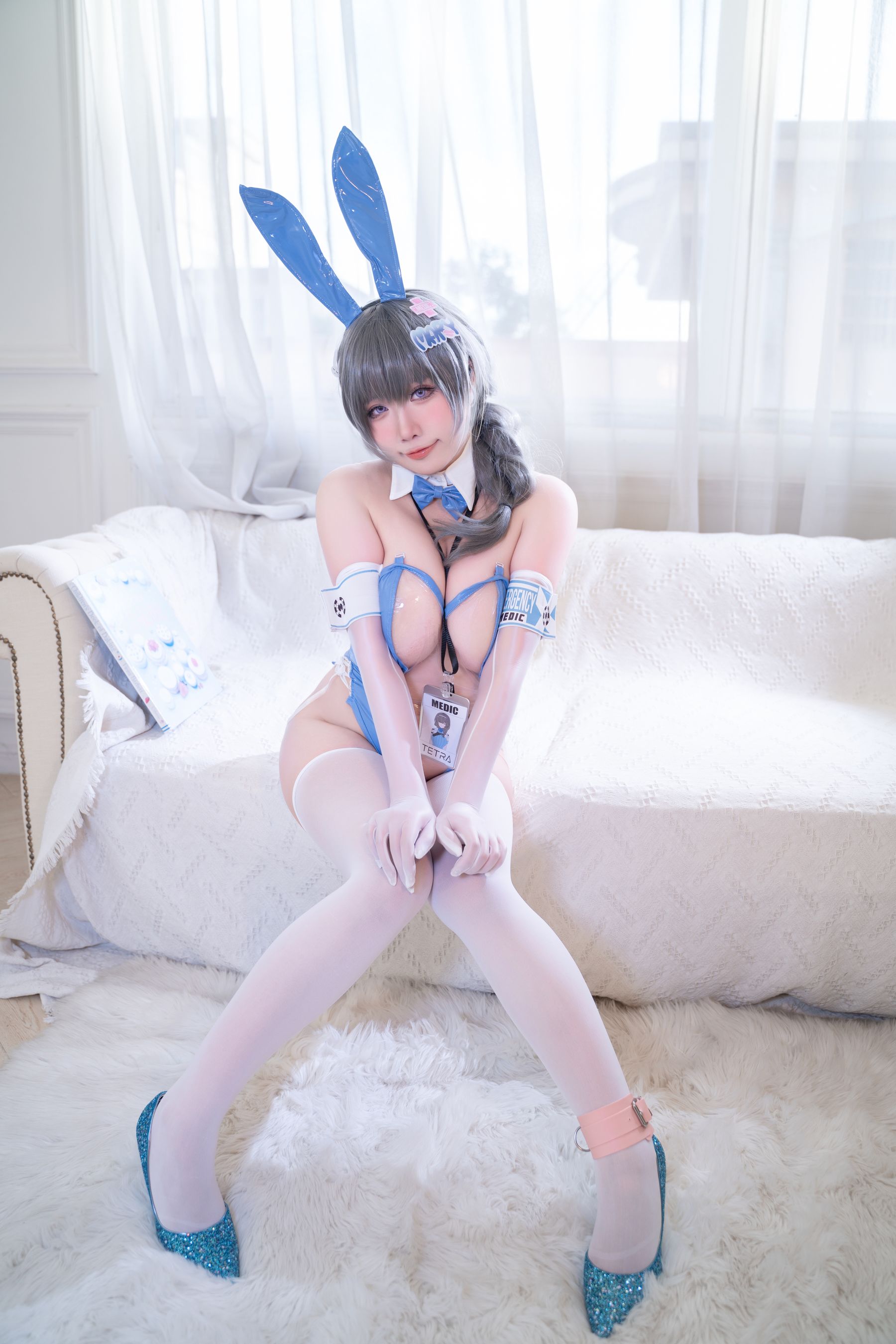 贞子蜜桃 - Nikke胜利女神 梅里兔女郎  第6张