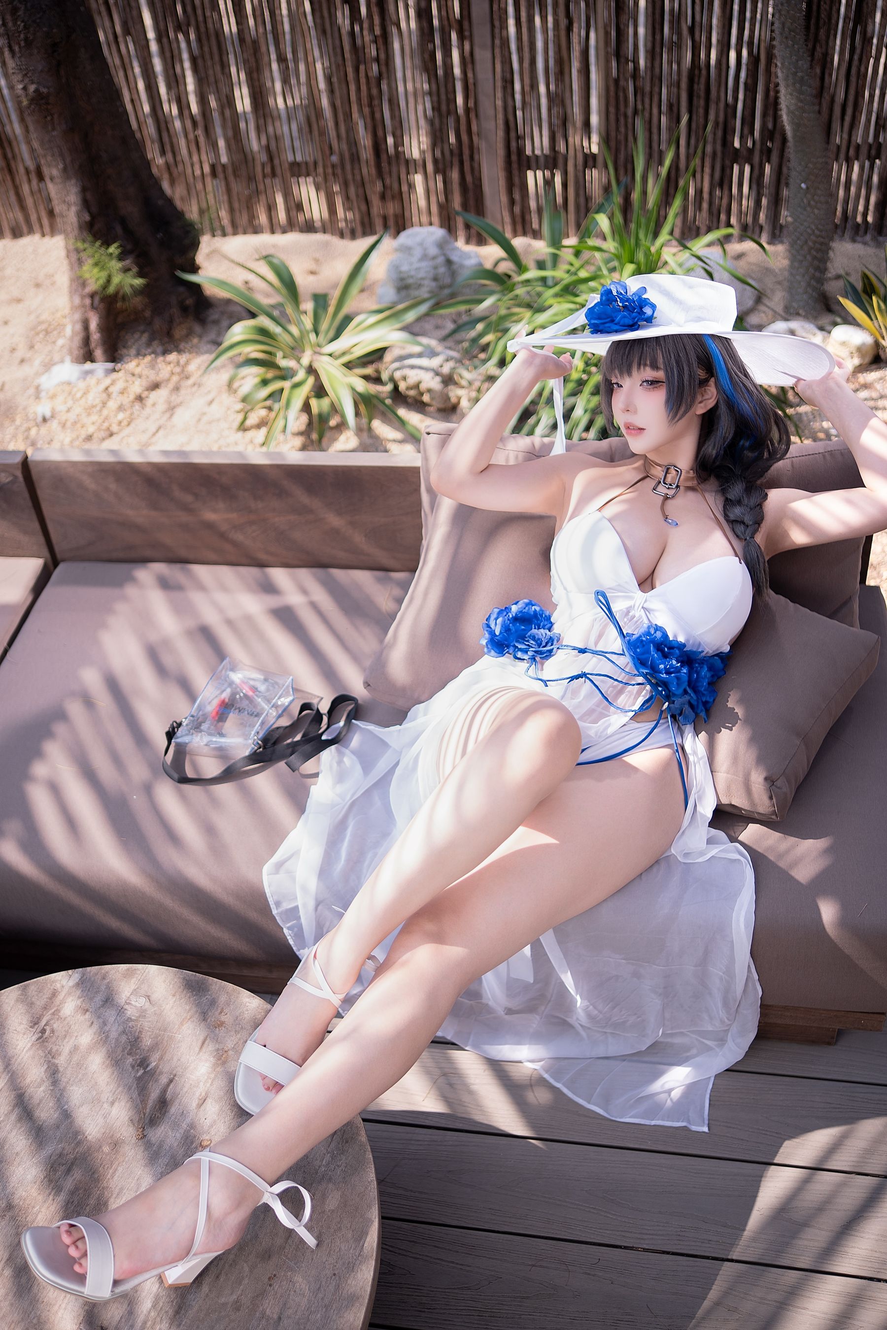 萌妹 菌烨tako - 梅里泳装  第9张