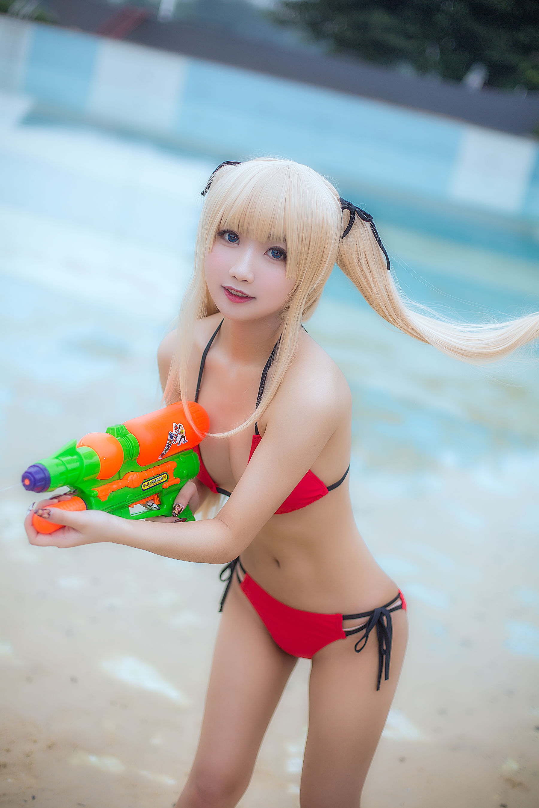 白嫩美少女 鬼畜瑶 - 水着  第16张