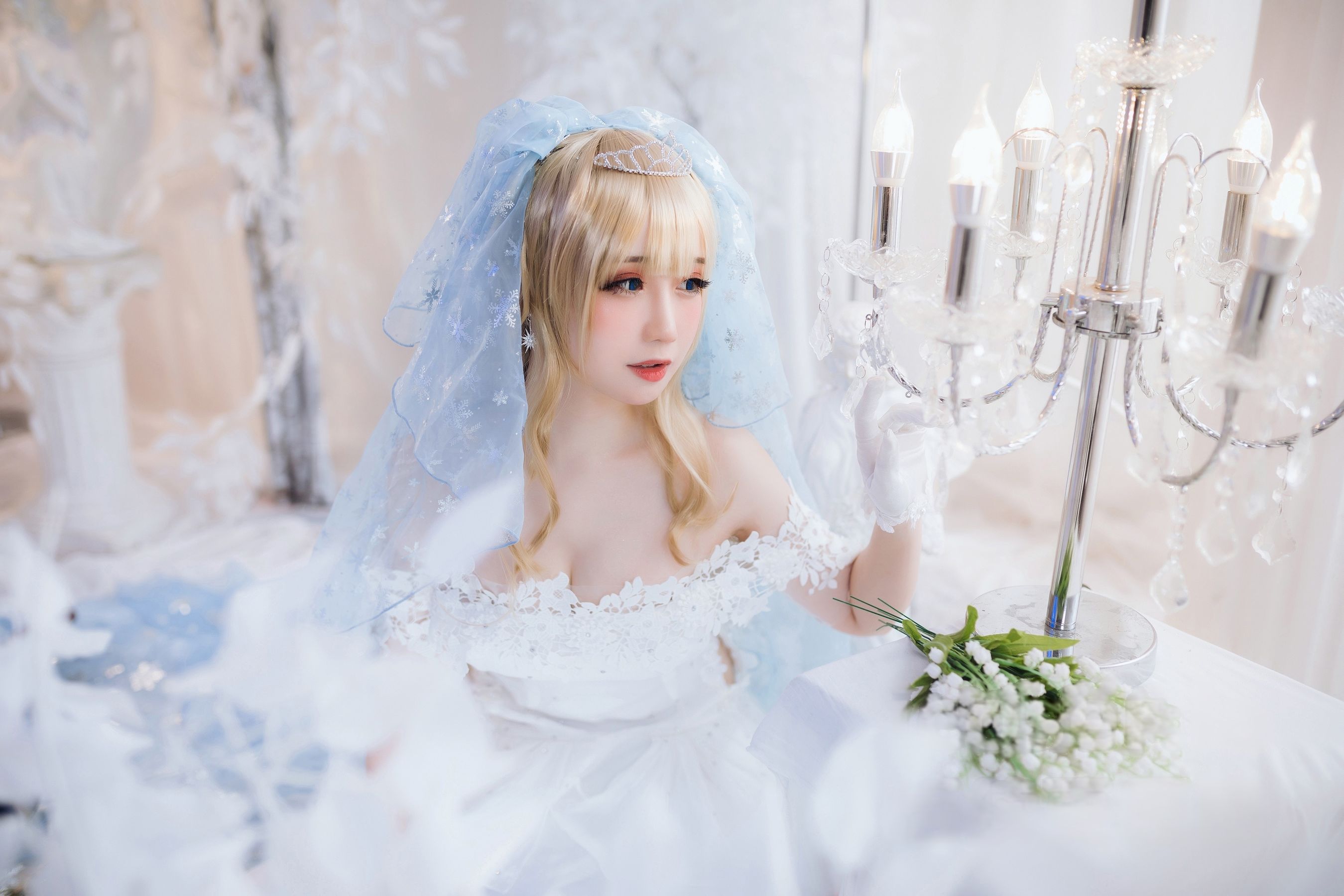 焖焖碳 - 少女前线 索米 婚纱  第21张