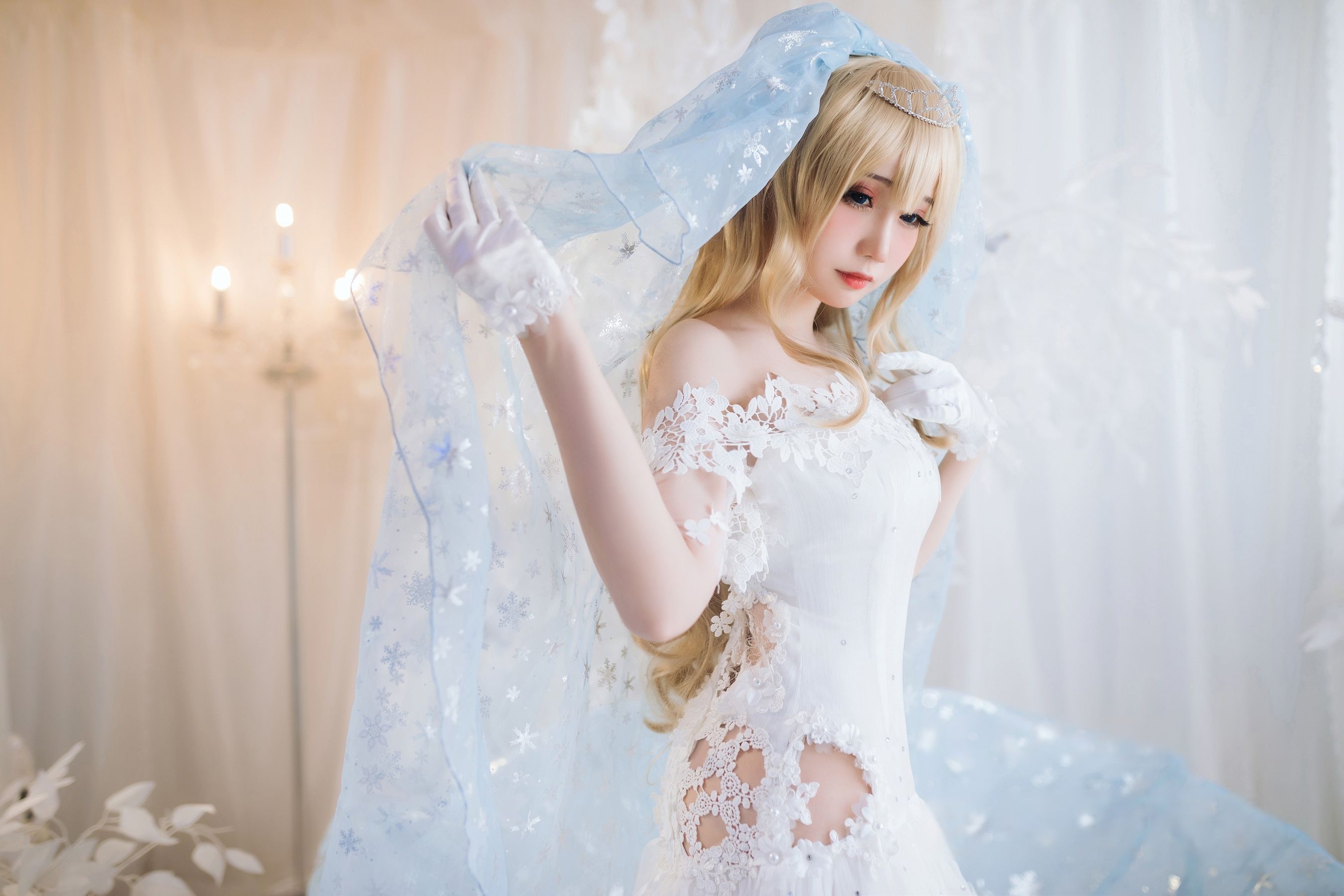 焖焖碳 - 少女前线 索米 婚纱  第10张