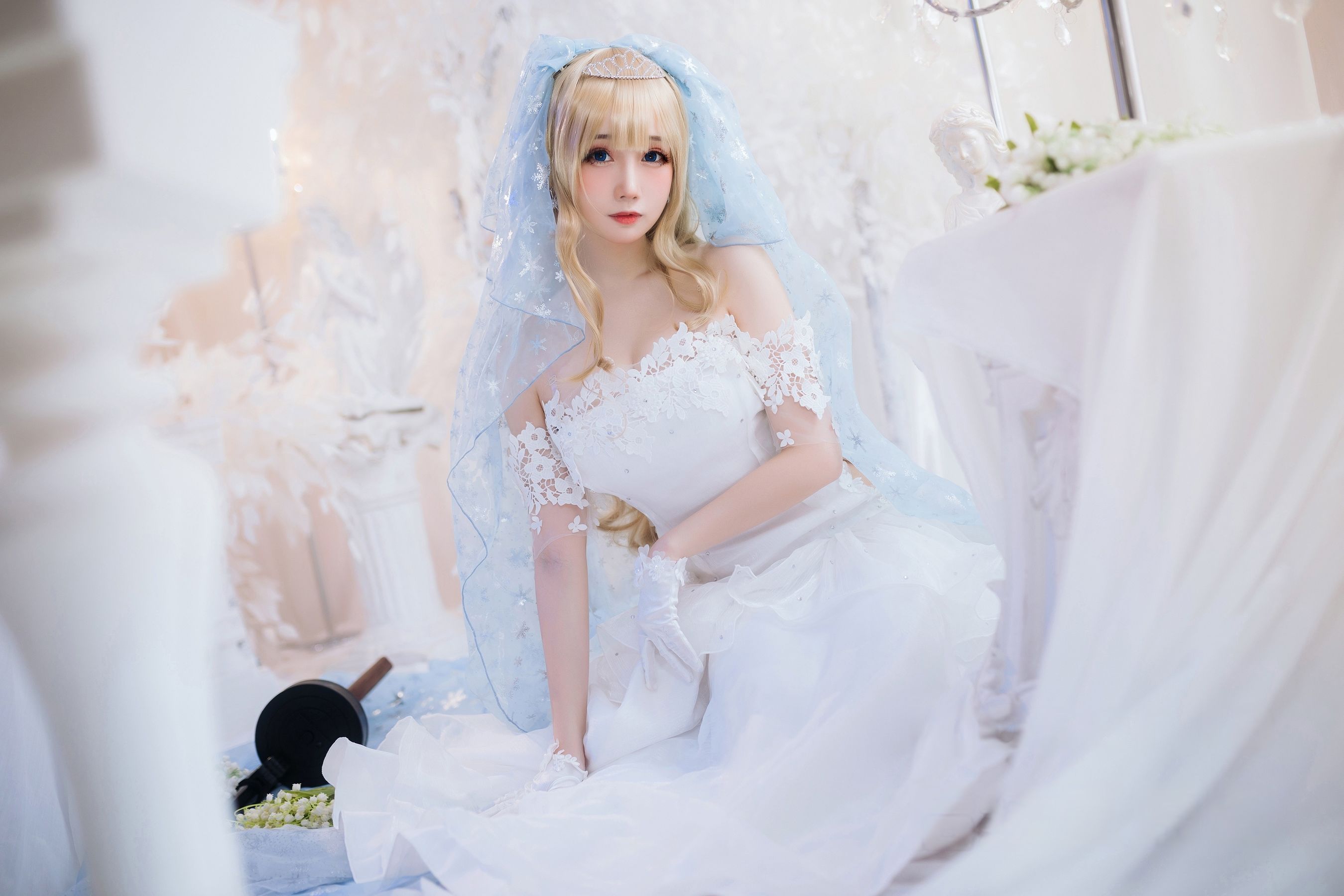 焖焖碳 - 少女前线 索米 婚纱  第22张