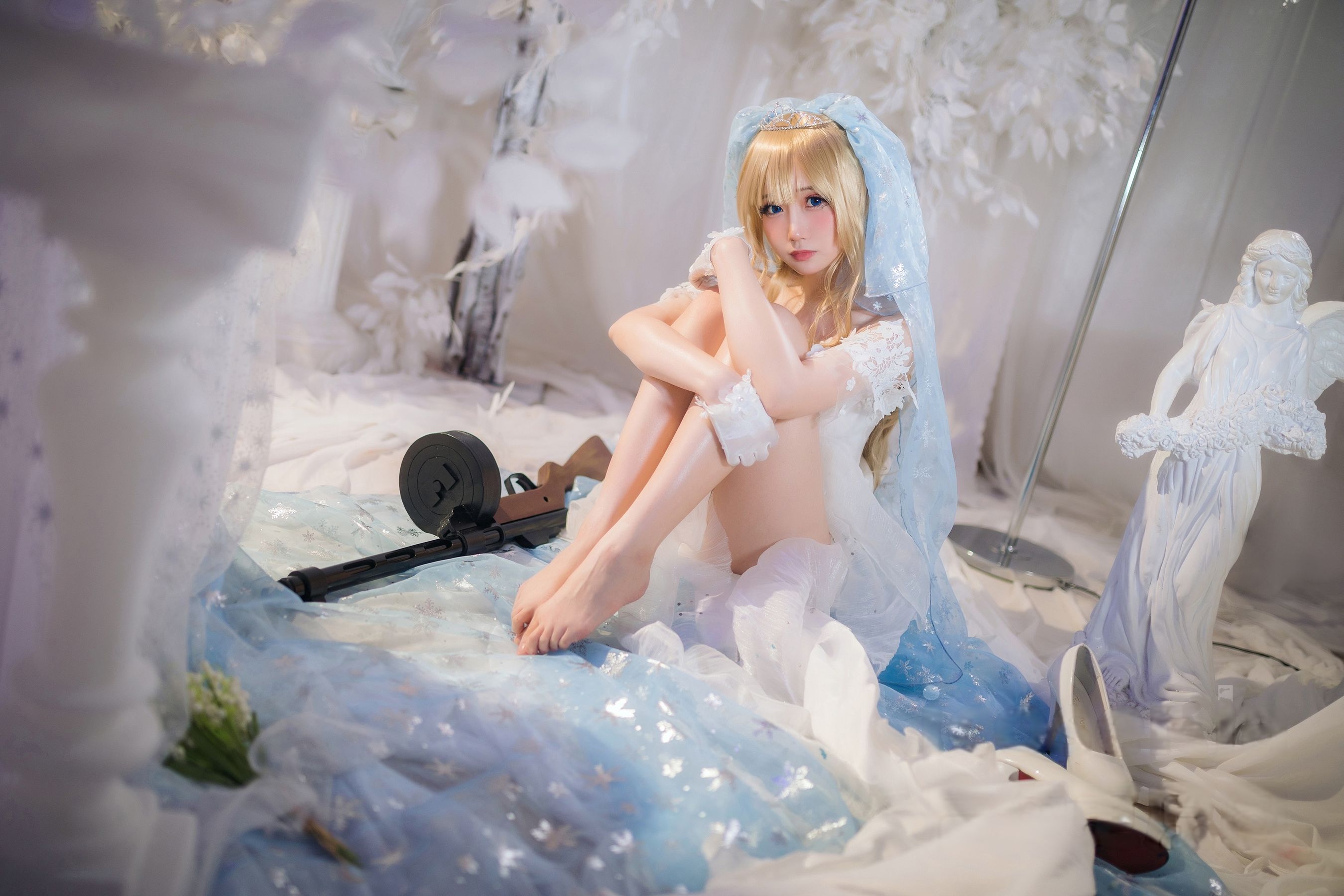 焖焖碳 - 少女前线 索米 婚纱  第38张