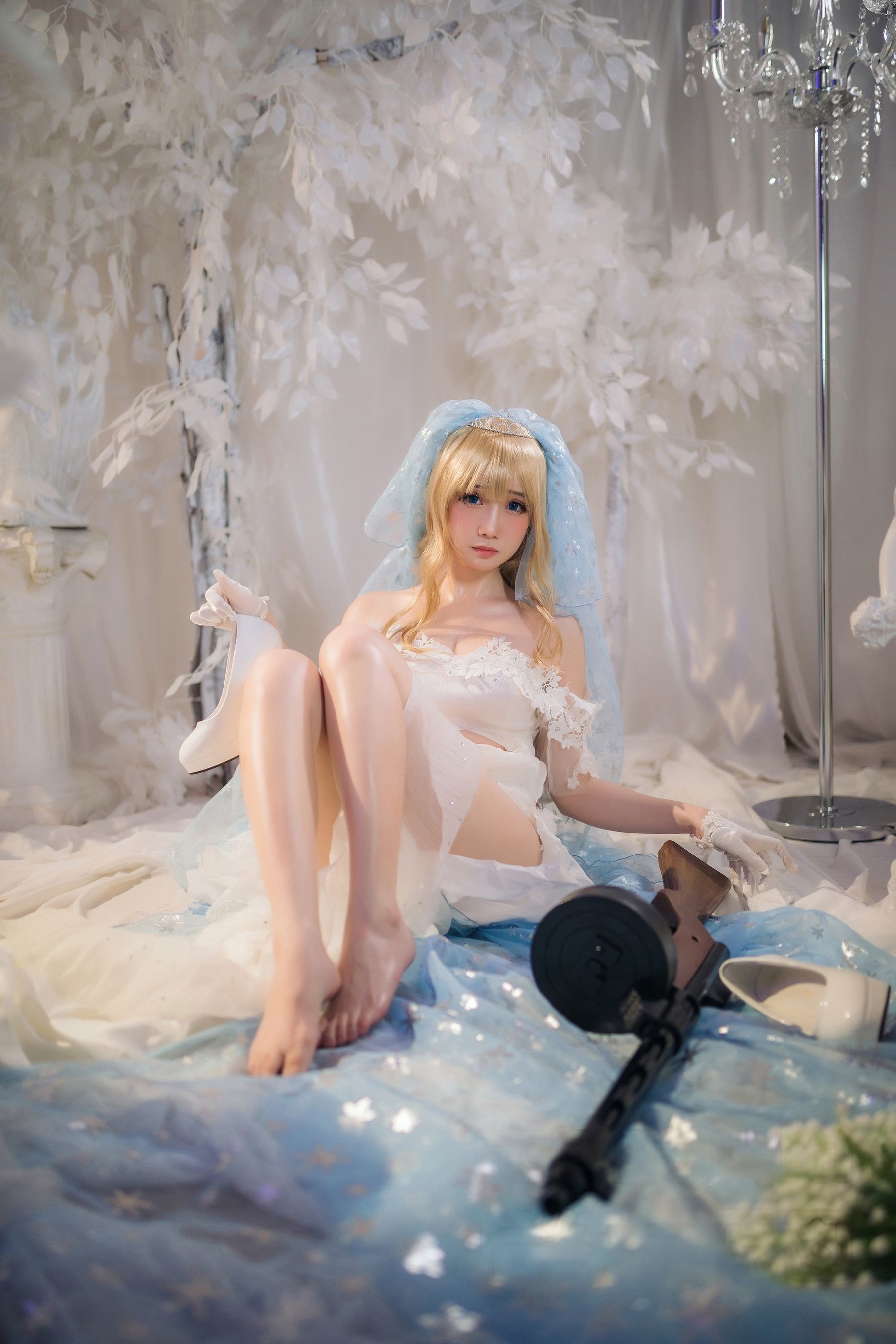 焖焖碳 - 少女前线 索米 婚纱  第35张