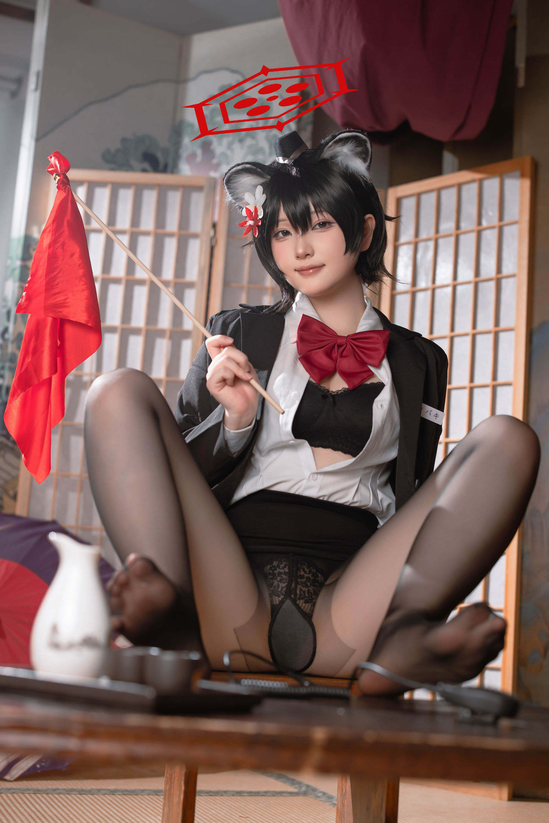 屿鱼 - 蔚蓝档案 春日椿 导游  第7张
