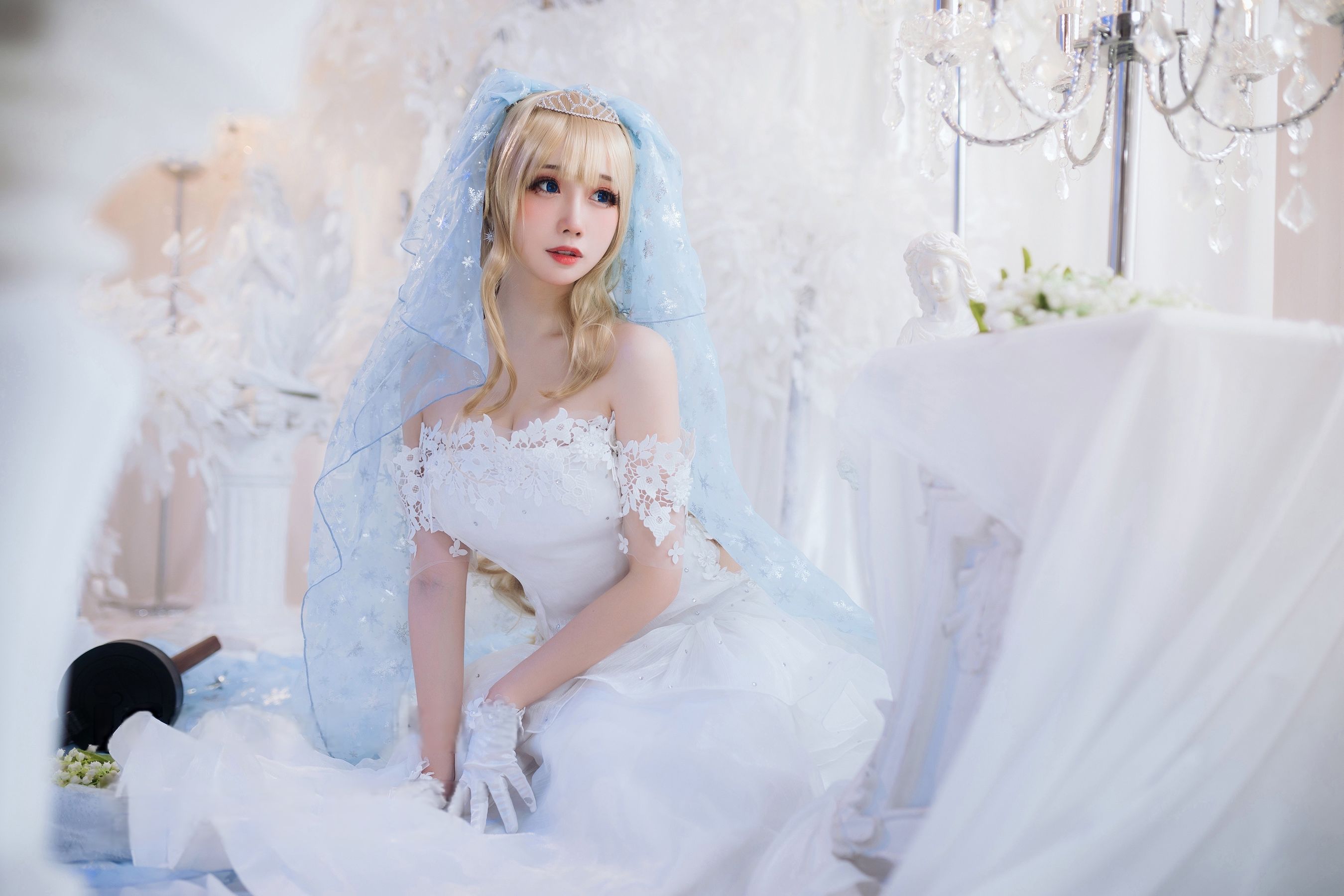 焖焖碳 - 少女前线 索米 婚纱  第23张