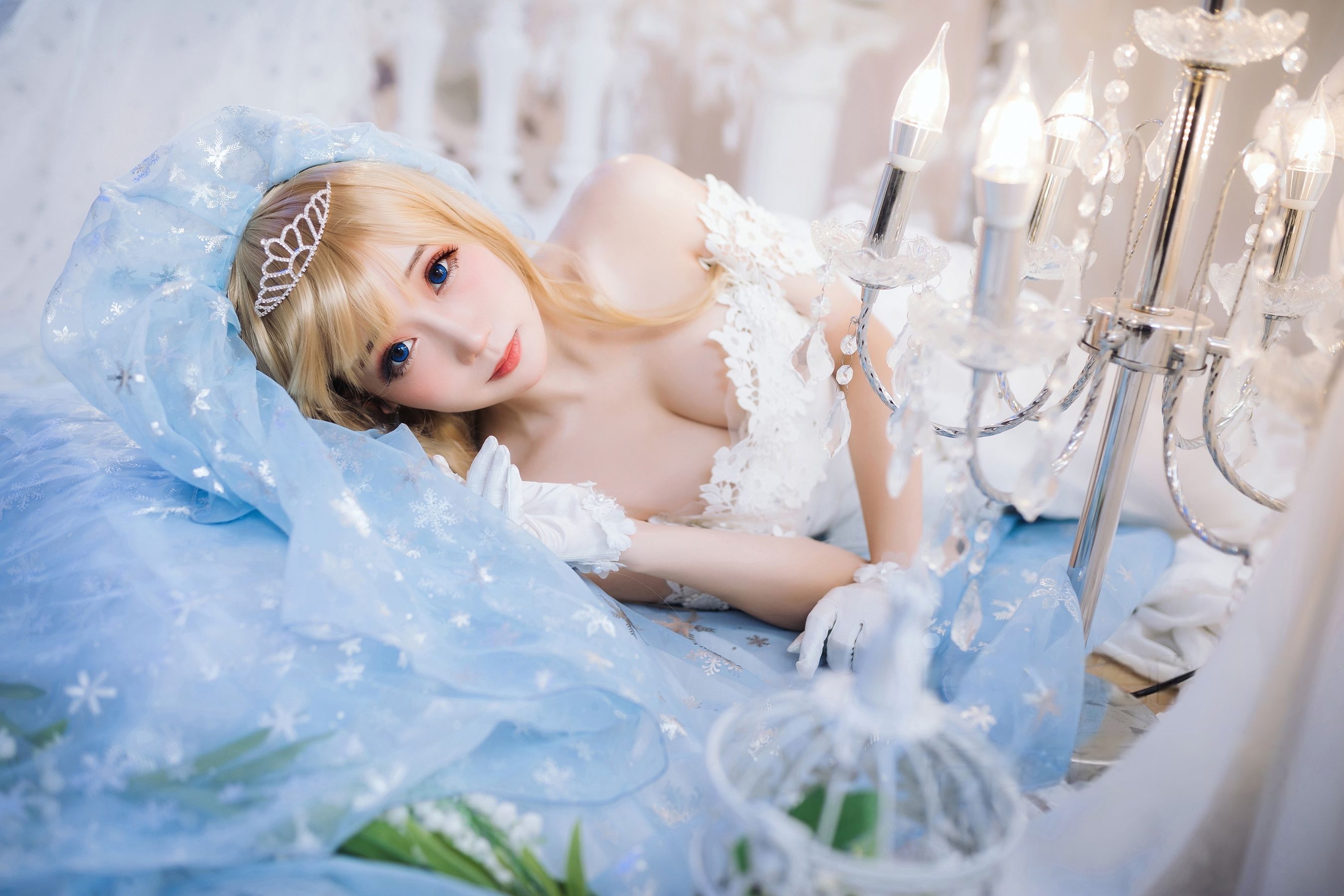 焖焖碳 - 少女前线 索米 婚纱  第7张