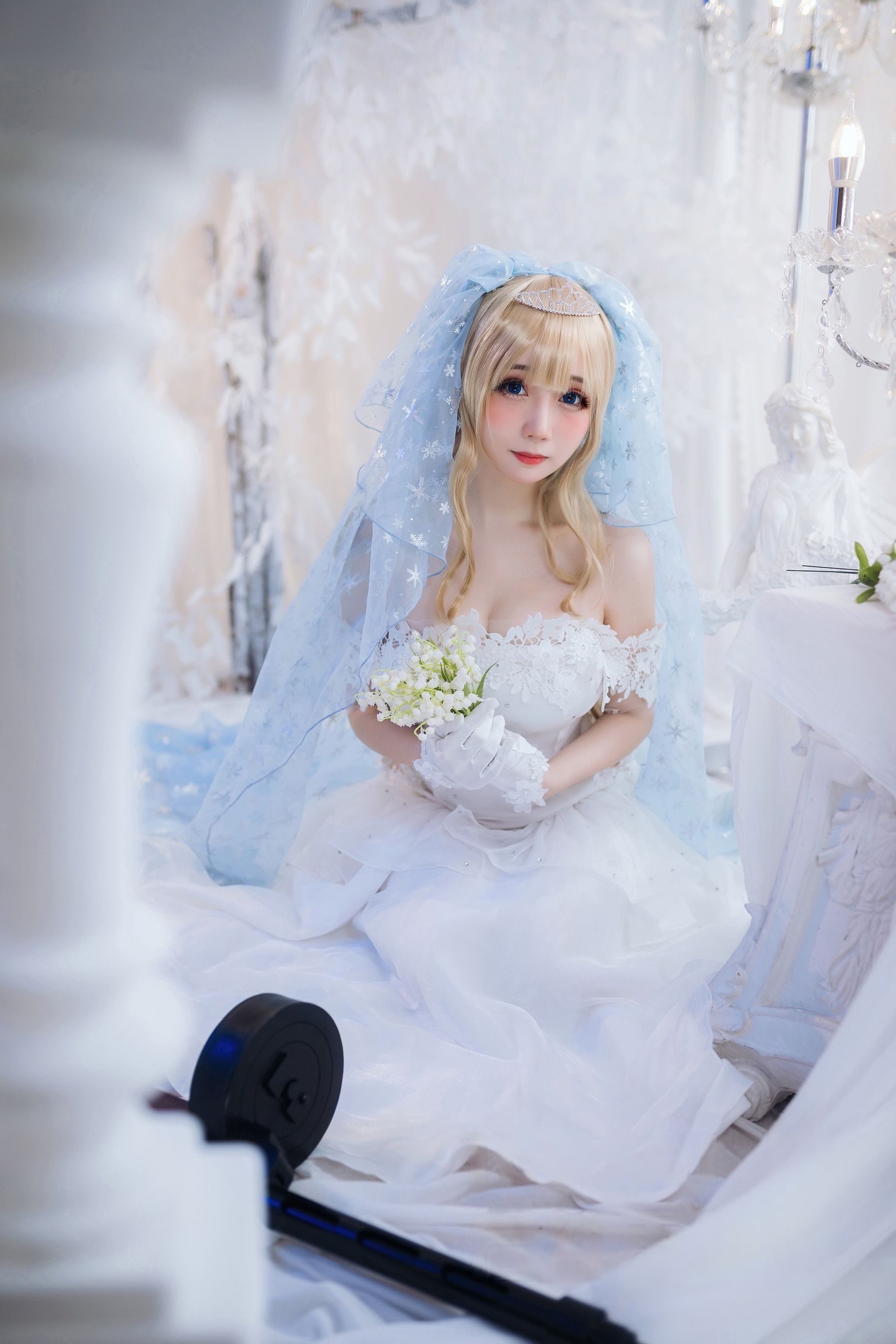 焖焖碳 - 少女前线 索米 婚纱  第24张