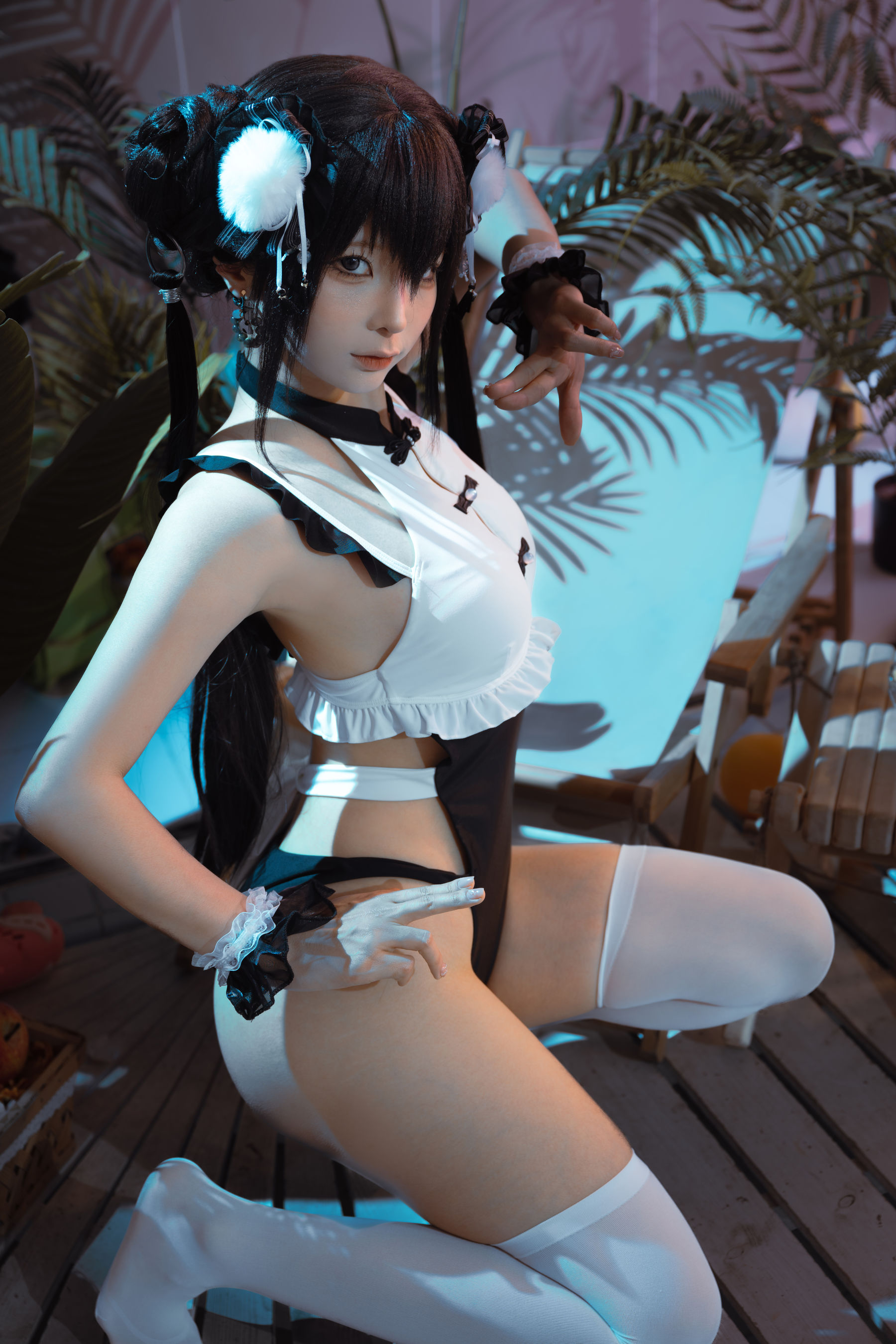 动漫博主蠢沫沫 - 熊猫娘  第12张