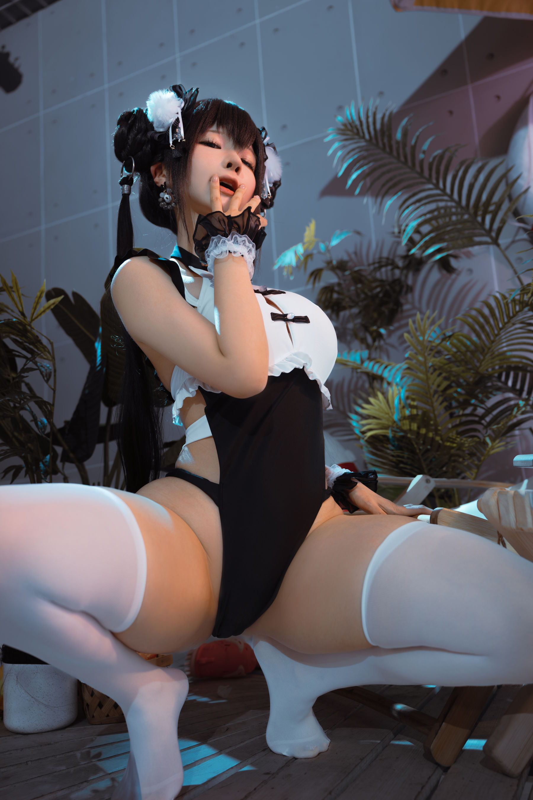 动漫博主蠢沫沫 - 熊猫娘  第11张