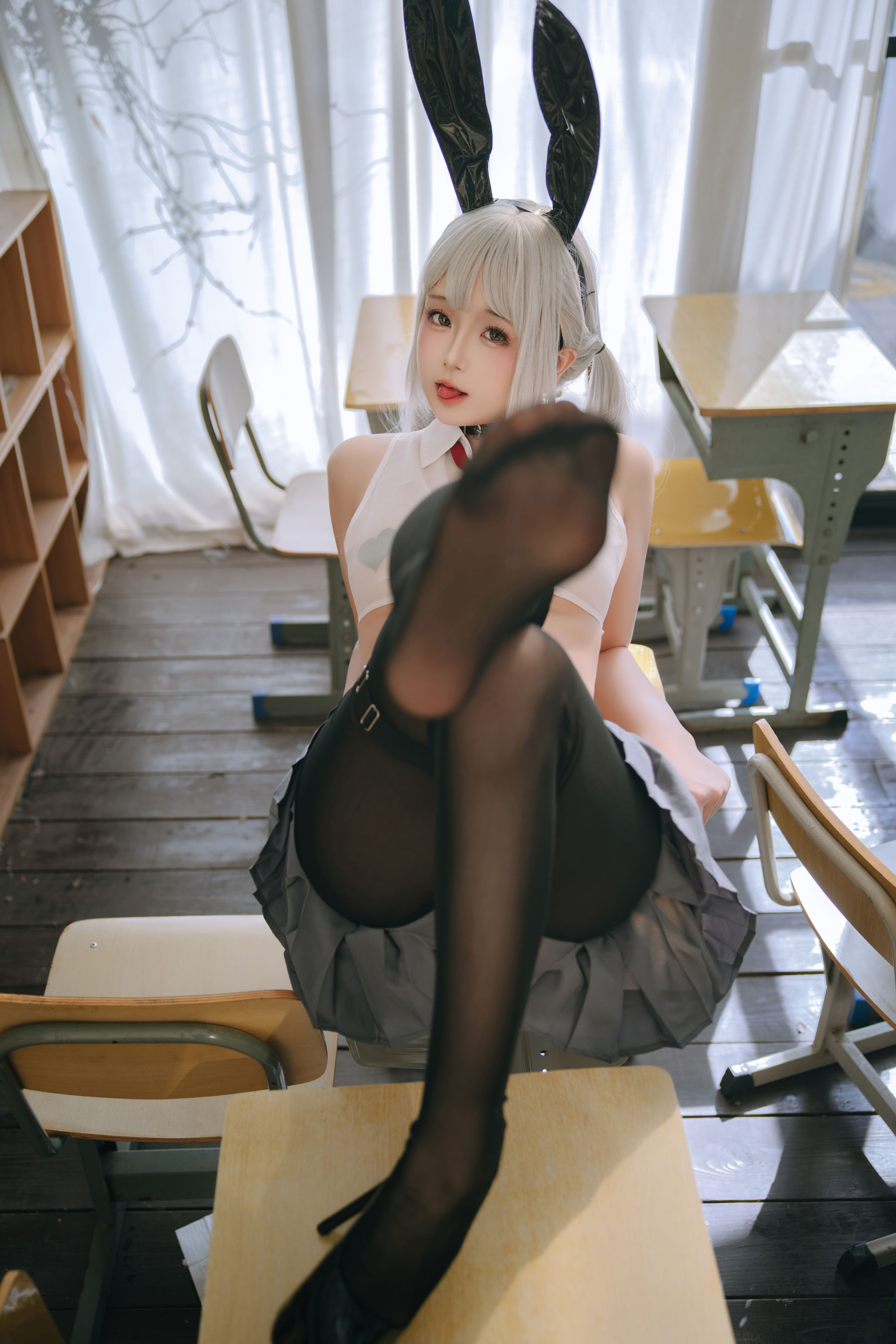 Cosplay 日奈娇 - 叛逆少女JK  第42张