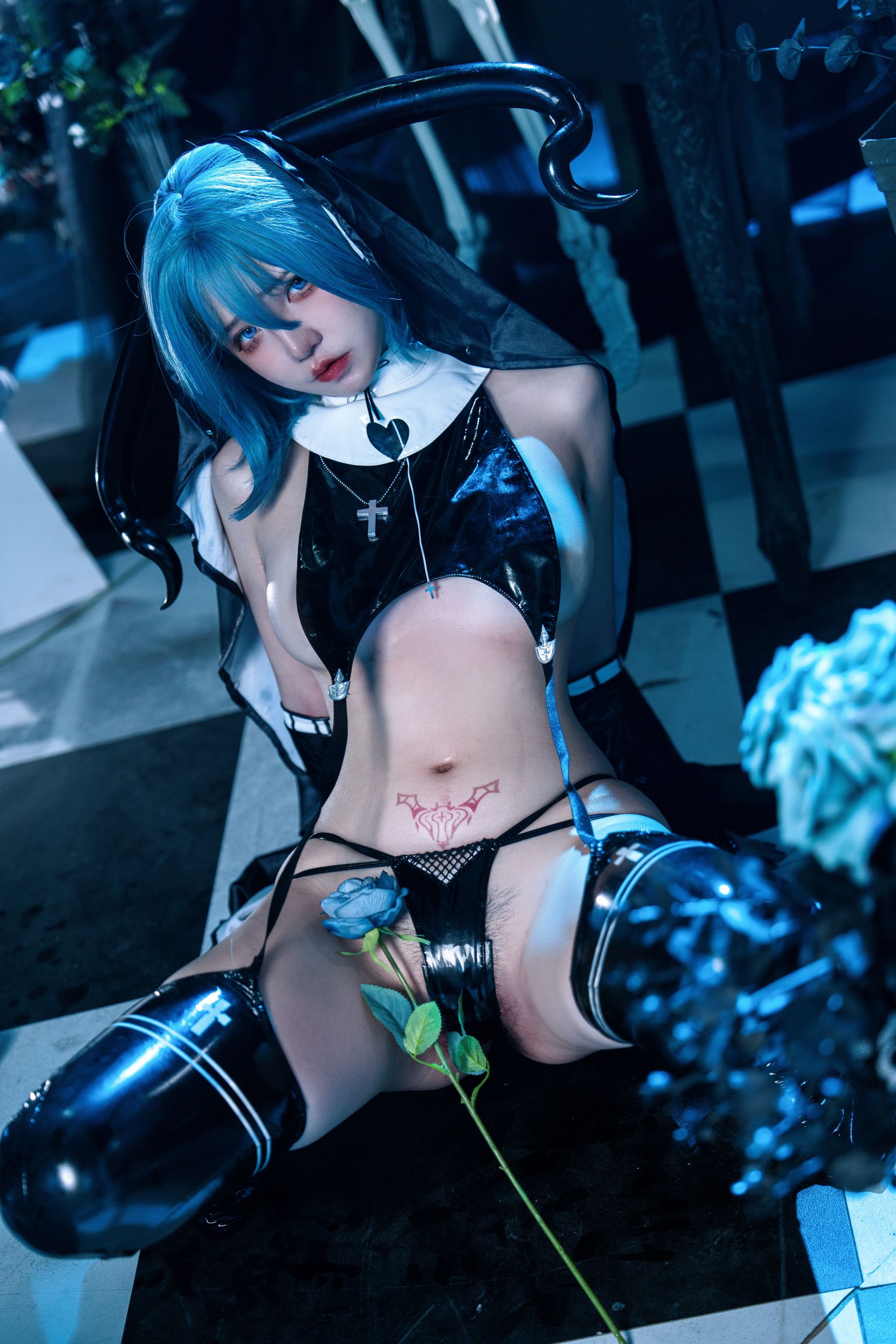 鬼马少女阿薰kaOri - 蓝羽毛w魅魔  第52张