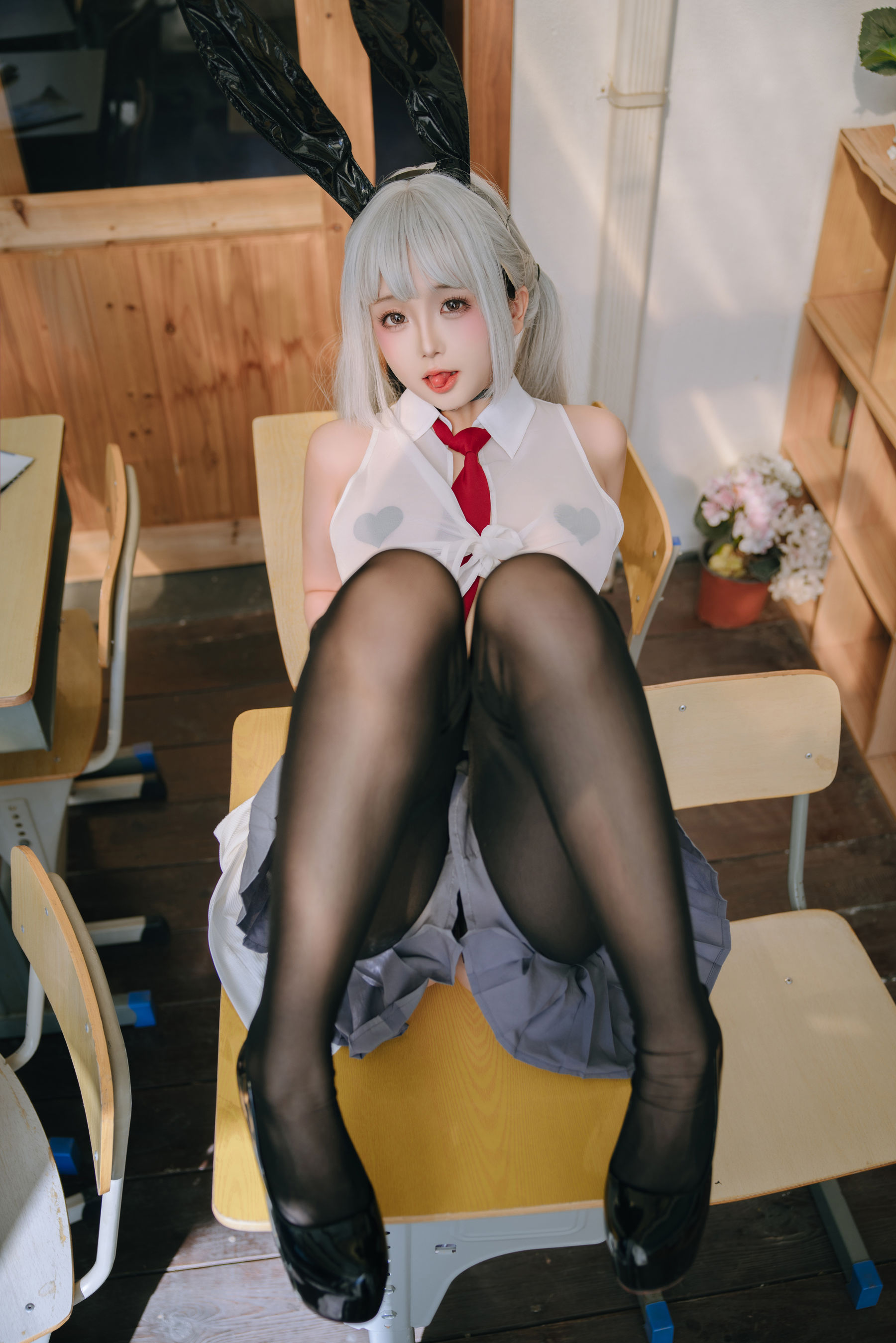 Cosplay 日奈娇 - 叛逆少女JK  第9张