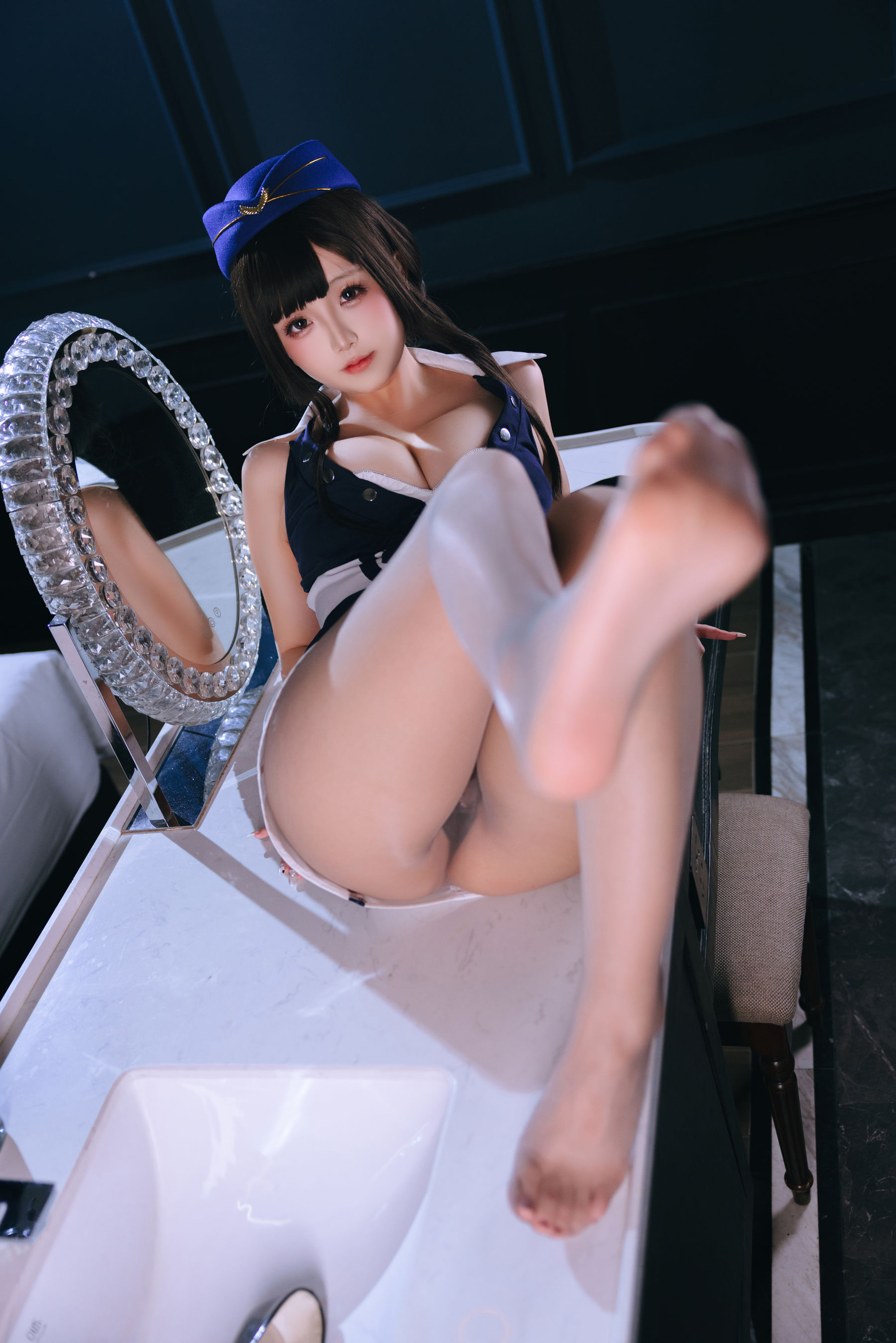 Cosplay 日奈娇 - 头等舱休息室  第5张