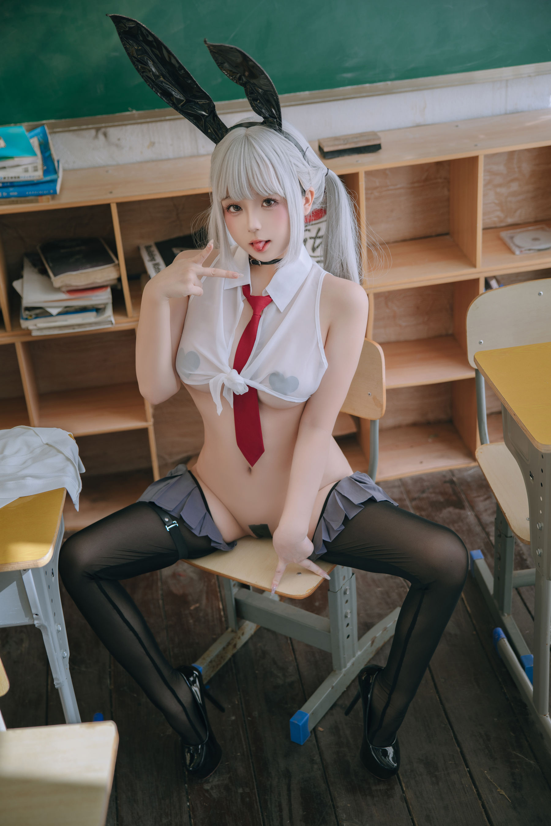Cosplay 日奈娇 - 叛逆少女JK  第5张
