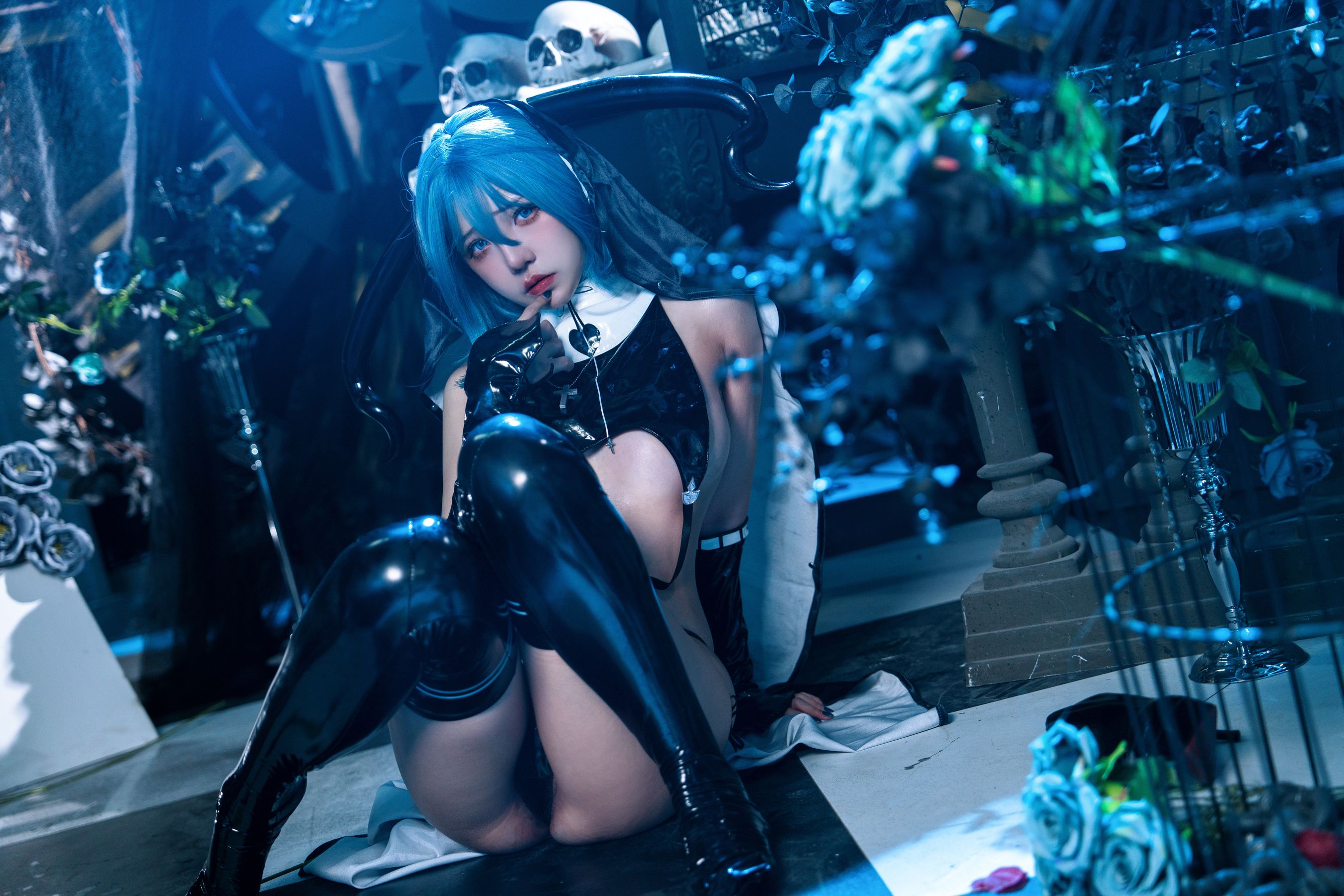 鬼马少女阿薰kaOri - 蓝羽毛w魅魔  第53张