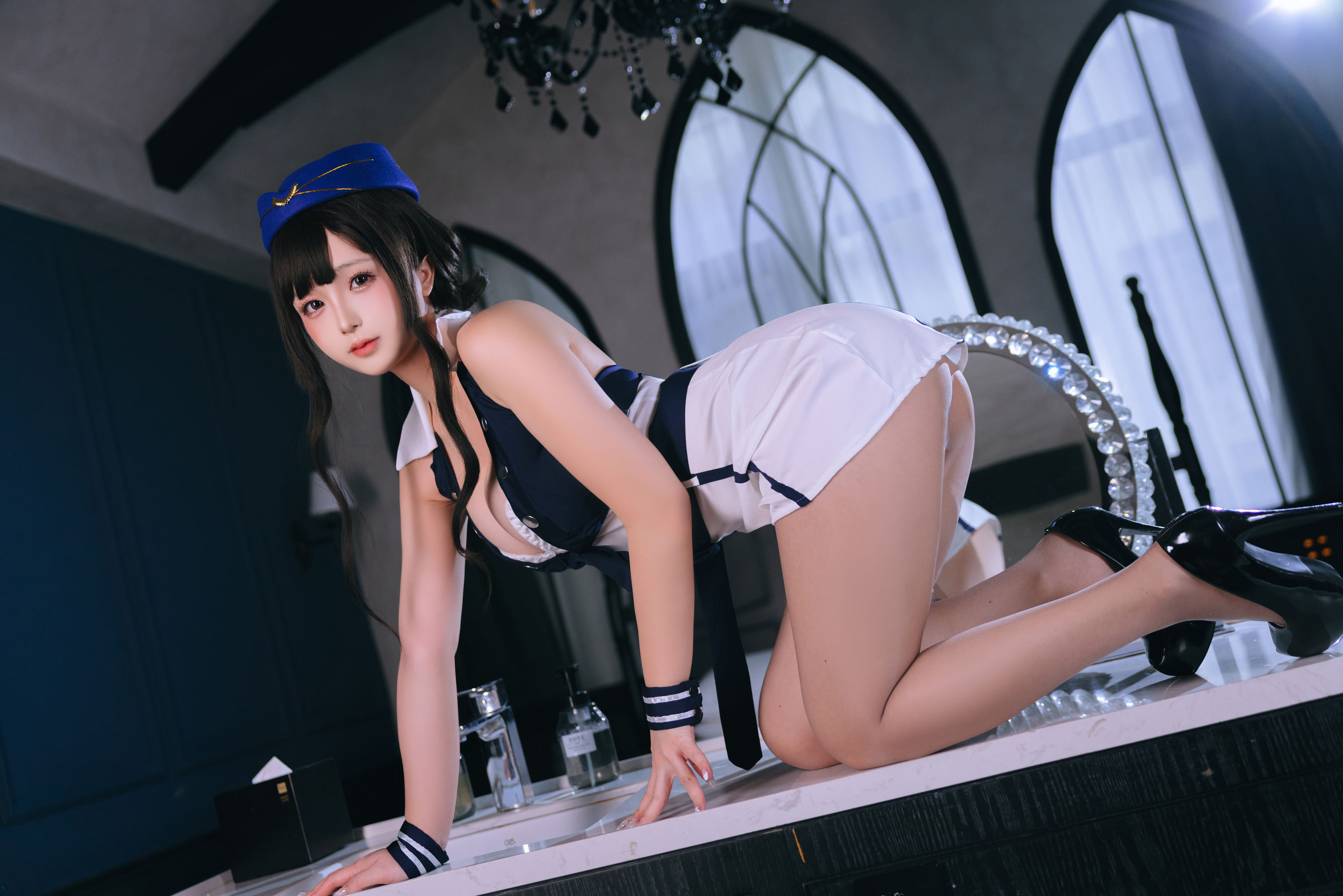 Cosplay 日奈娇 - 头等舱休息室  第3张