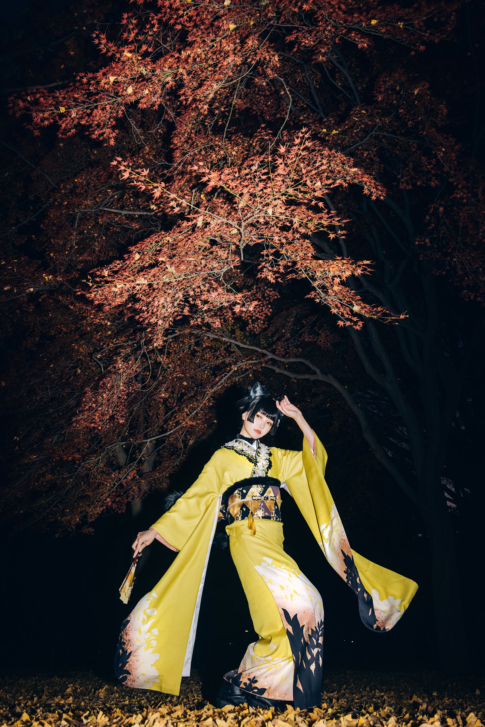 Ely_eee (ElyEE子) - Ginkgo Black Cat 銀杏黑貓  第3张