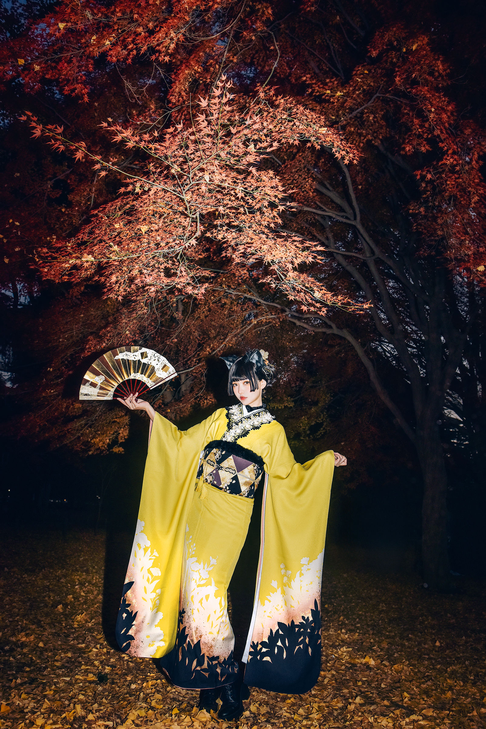 Ely_eee (ElyEE子) - Ginkgo Black Cat 銀杏黑貓  第4张