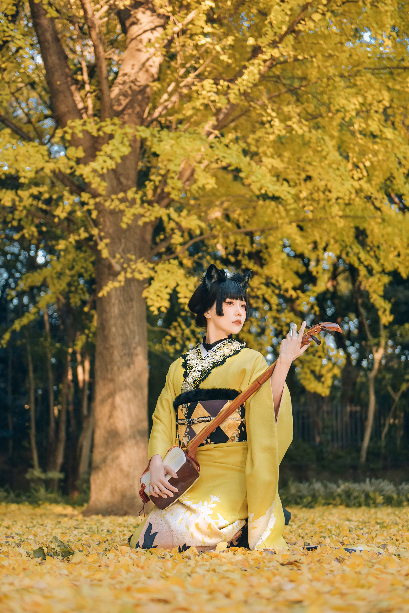 Ely_eee (ElyEE子) - Ginkgo Black Cat 銀杏黑貓  第19张
