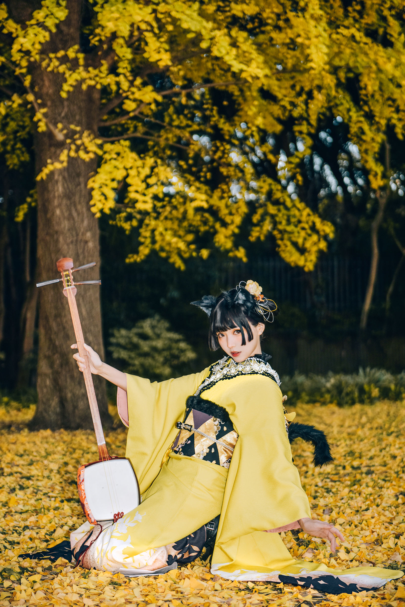 Ely_eee (ElyEE子) - Ginkgo Black Cat 銀杏黑貓  第7张