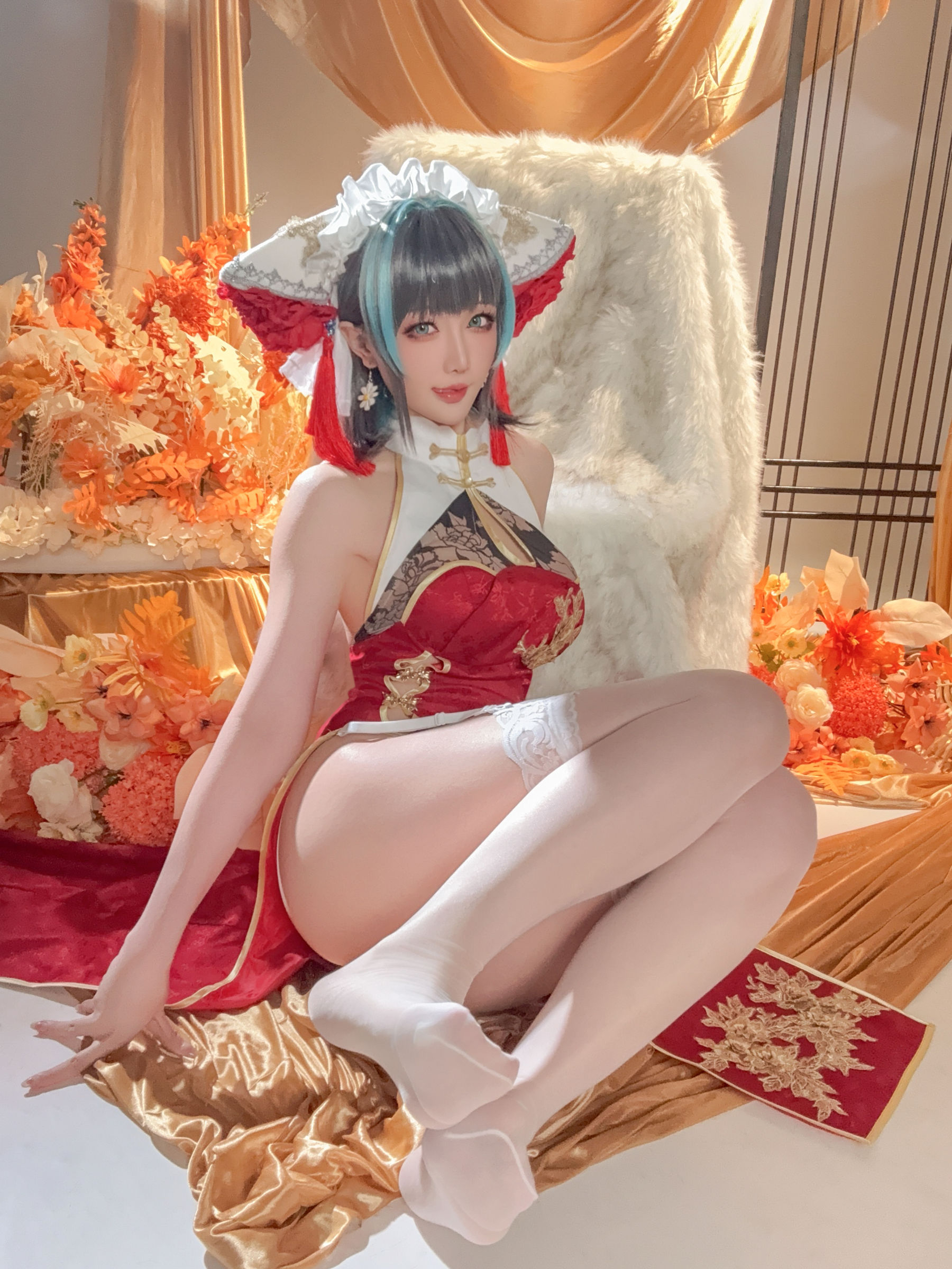 Coser小姐姐 星之迟迟 - 碧蓝航线 柴郡  第4张