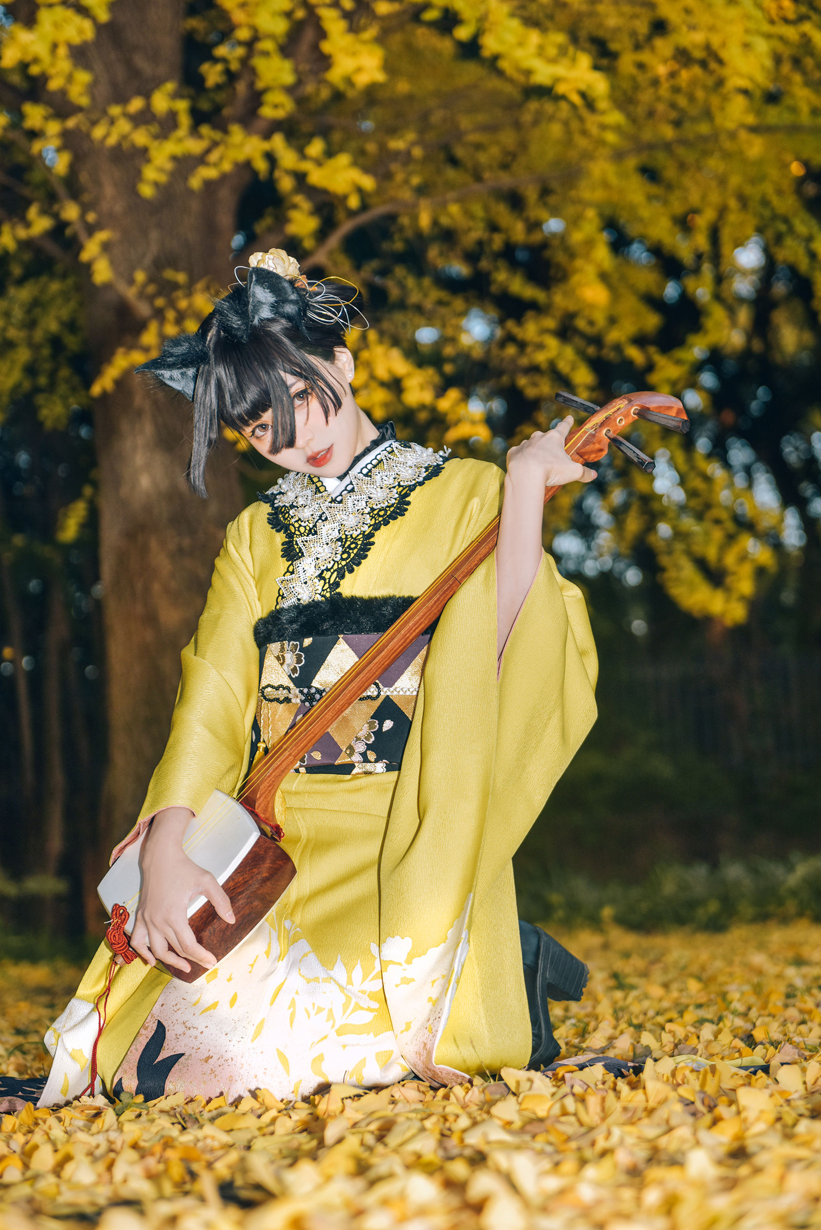 Ely_eee (ElyEE子) - Ginkgo Black Cat 銀杏黑貓  第22张