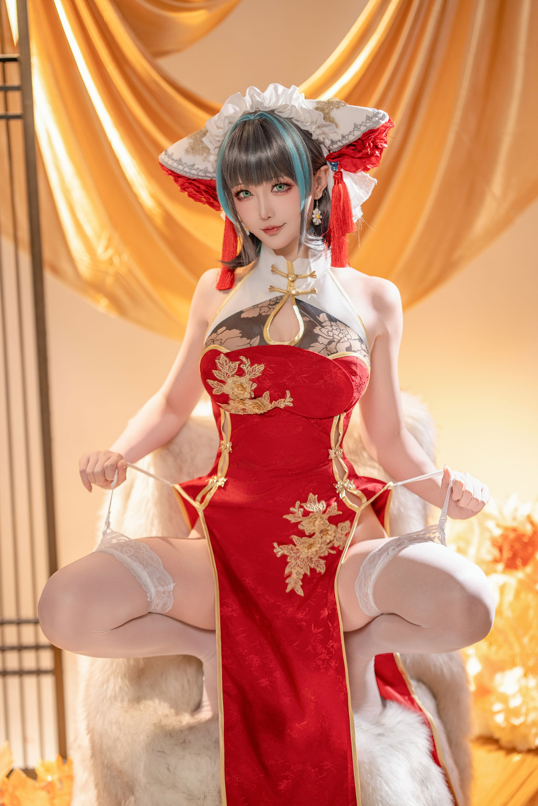 Coser小姐姐 星之迟迟 - 碧蓝航线 柴郡  第41张