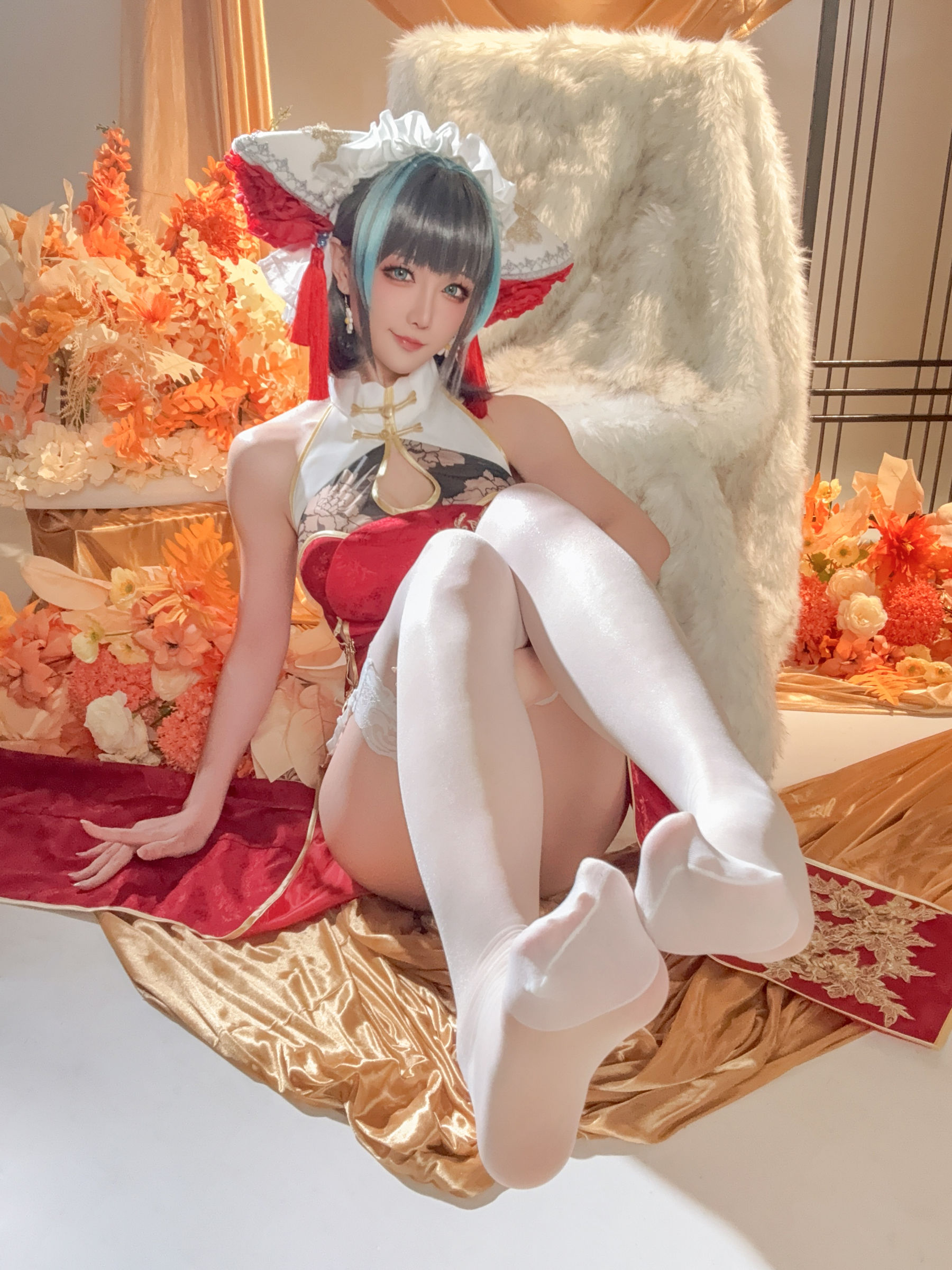 Coser小姐姐 星之迟迟 - 碧蓝航线 柴郡  第3张