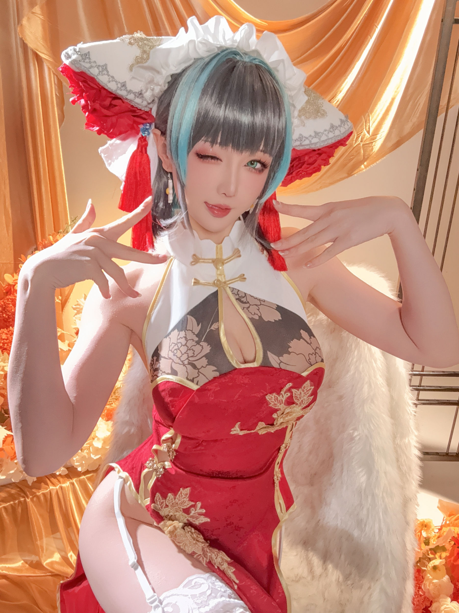 Coser小姐姐 星之迟迟 - 碧蓝航线 柴郡  第3张